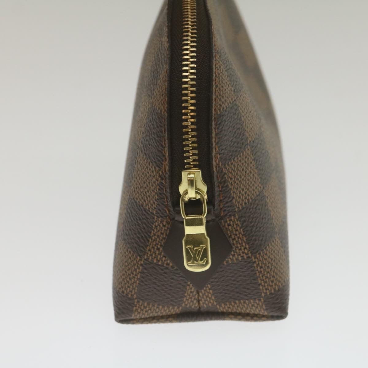 Louis Vuitton Louis Vuitton Damier Ebene Pochette Cosmetic PM Pouch UIC1040