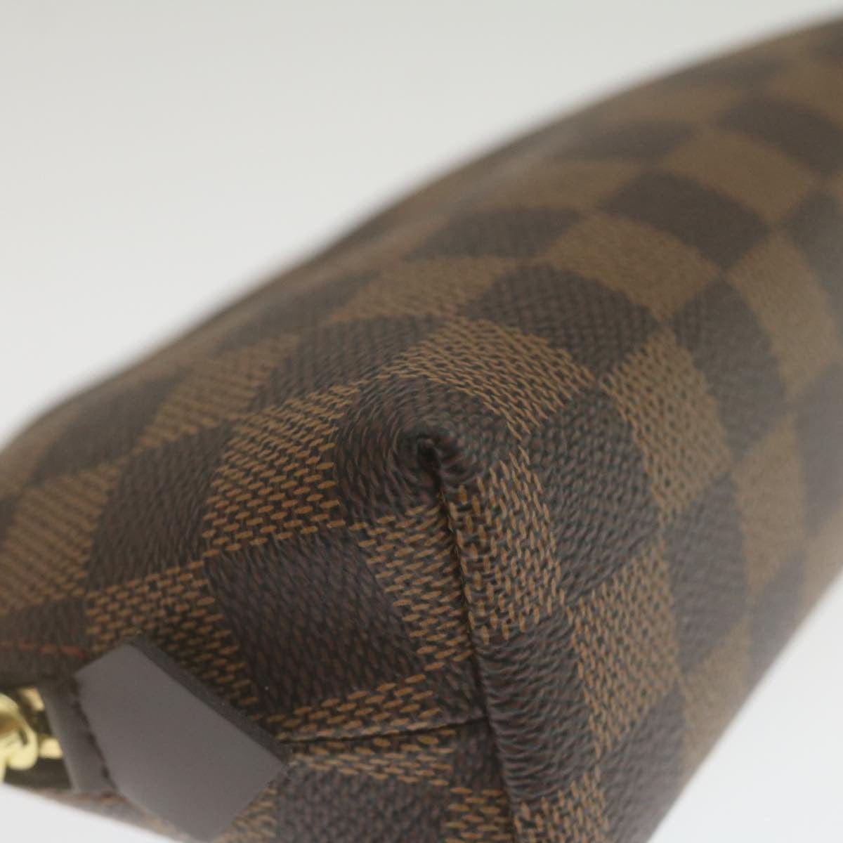 Louis Vuitton Louis Vuitton Damier Ebene Pochette Cosmetic PM Pouch UIC1040