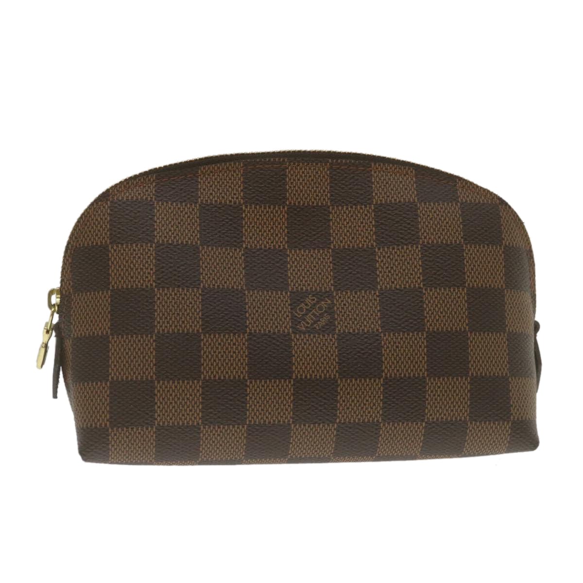 Louis Vuitton Louis Vuitton Damier Ebene Pochette Cosmetic PM Pouch UIC1040