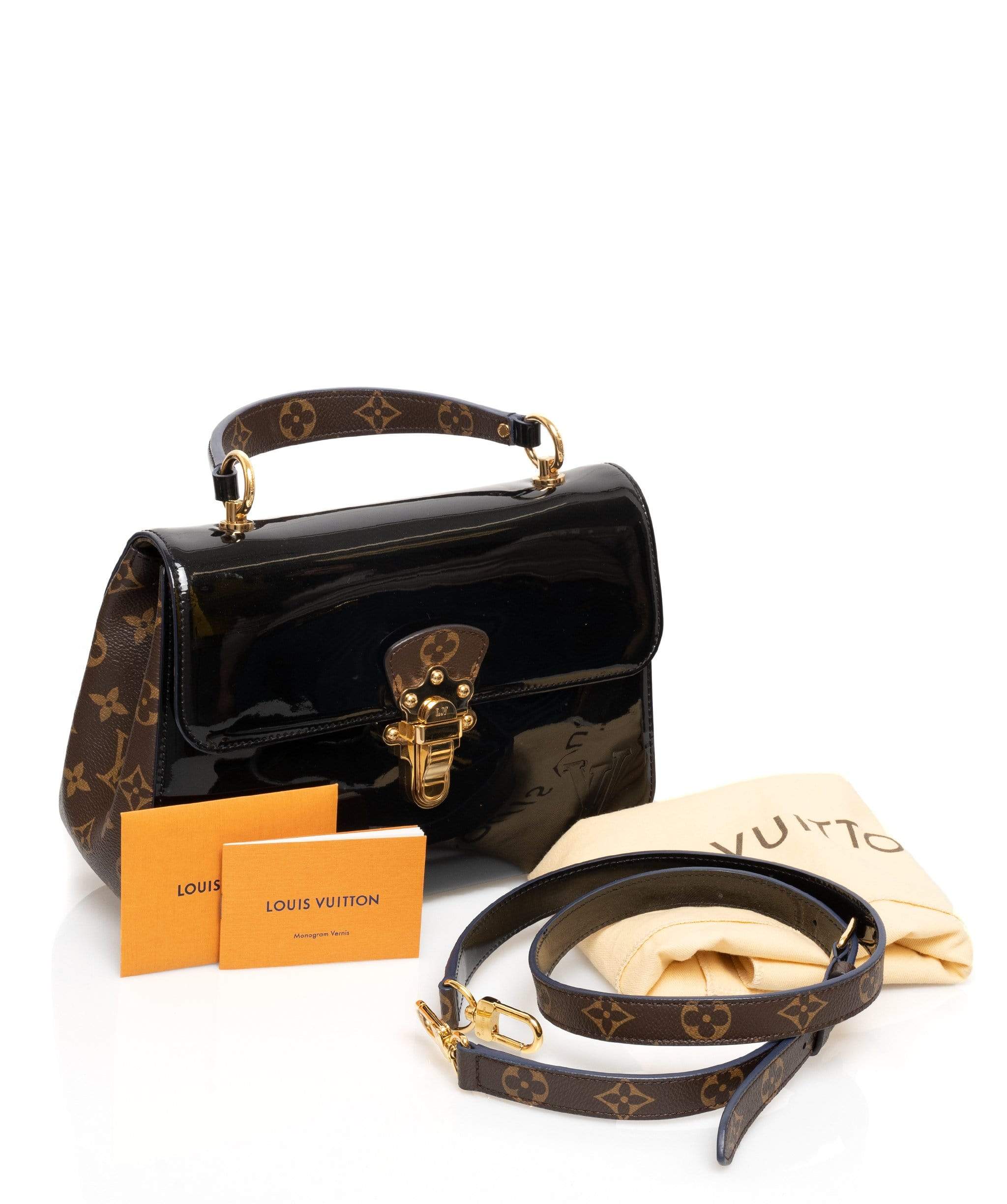 Louis Vuitton Louis Vuitton Eden Monogram and Patent Bag - ADL1466