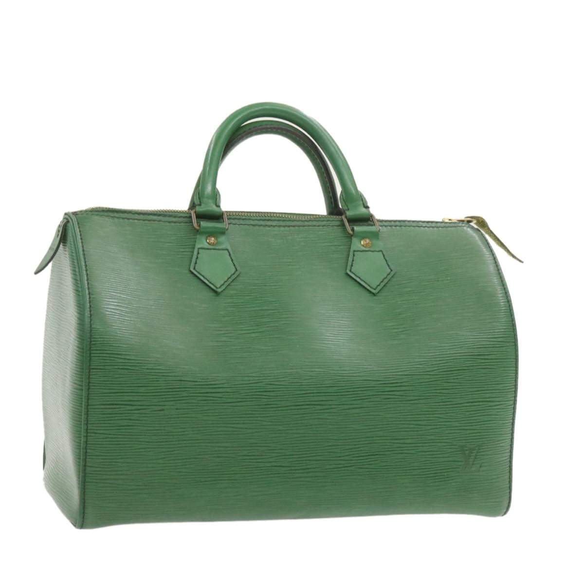 Louis Vuitton Louis Vuitton Epi Green Speedy 30