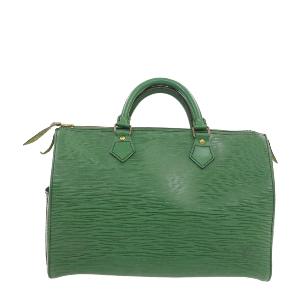 Louis Vuitton Louis Vuitton Epi Green Speedy 30