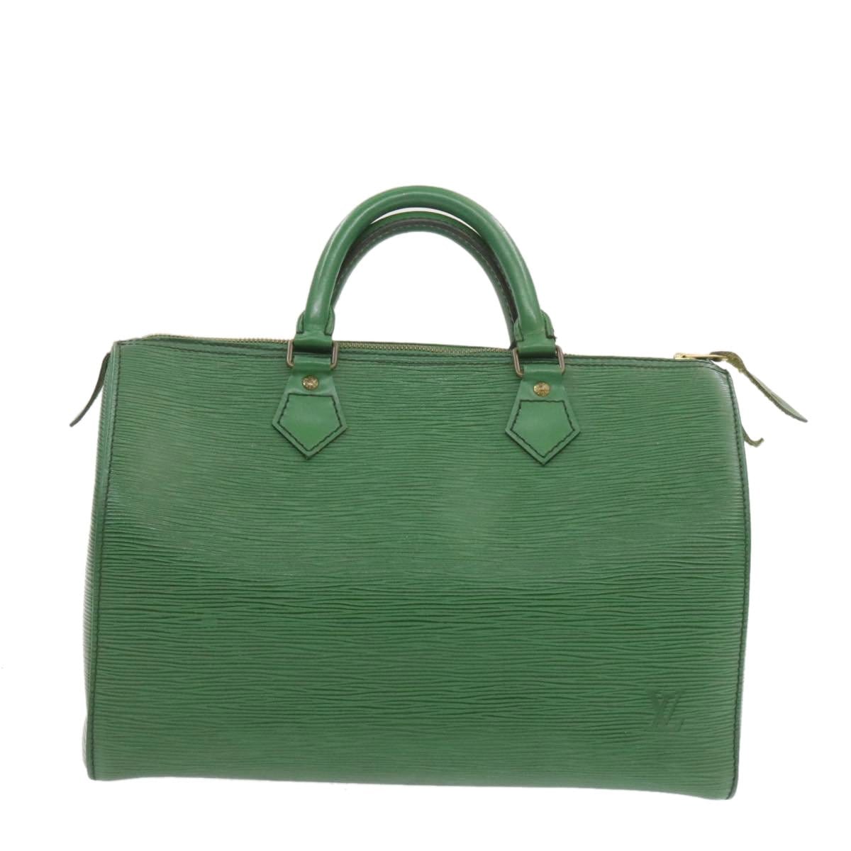 Louis Vuitton Louis Vuitton Epi Green Speedy 30