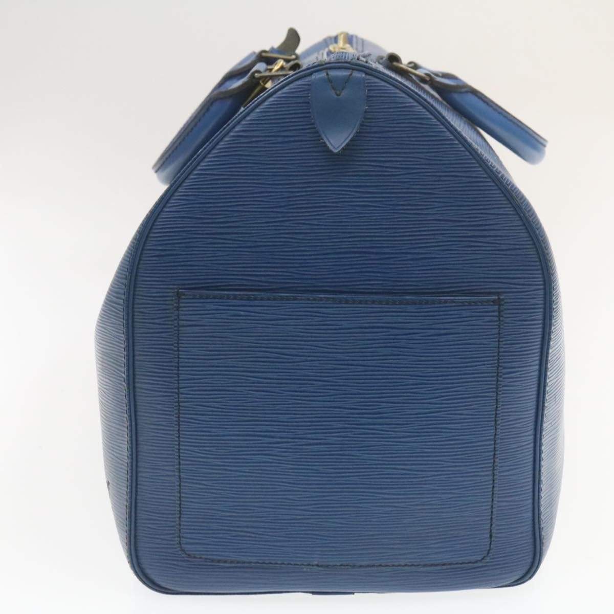 Louis Vuitton LOUIS VUITTON Epi Keepall 50 Boston Bag Blue VI0990