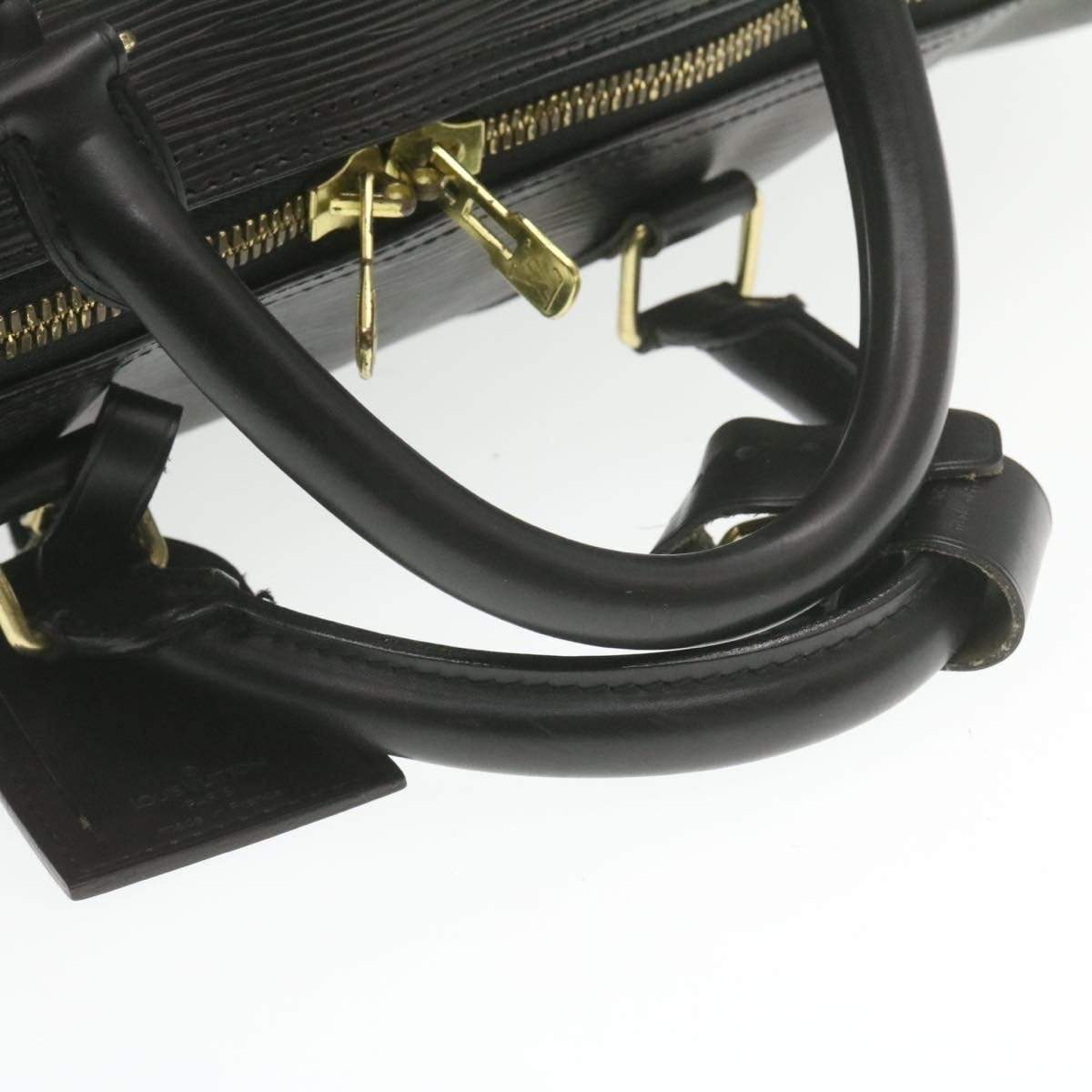 Louis Vuitton Louis Vuitton Epi Keepall 55 Boston Bag Black