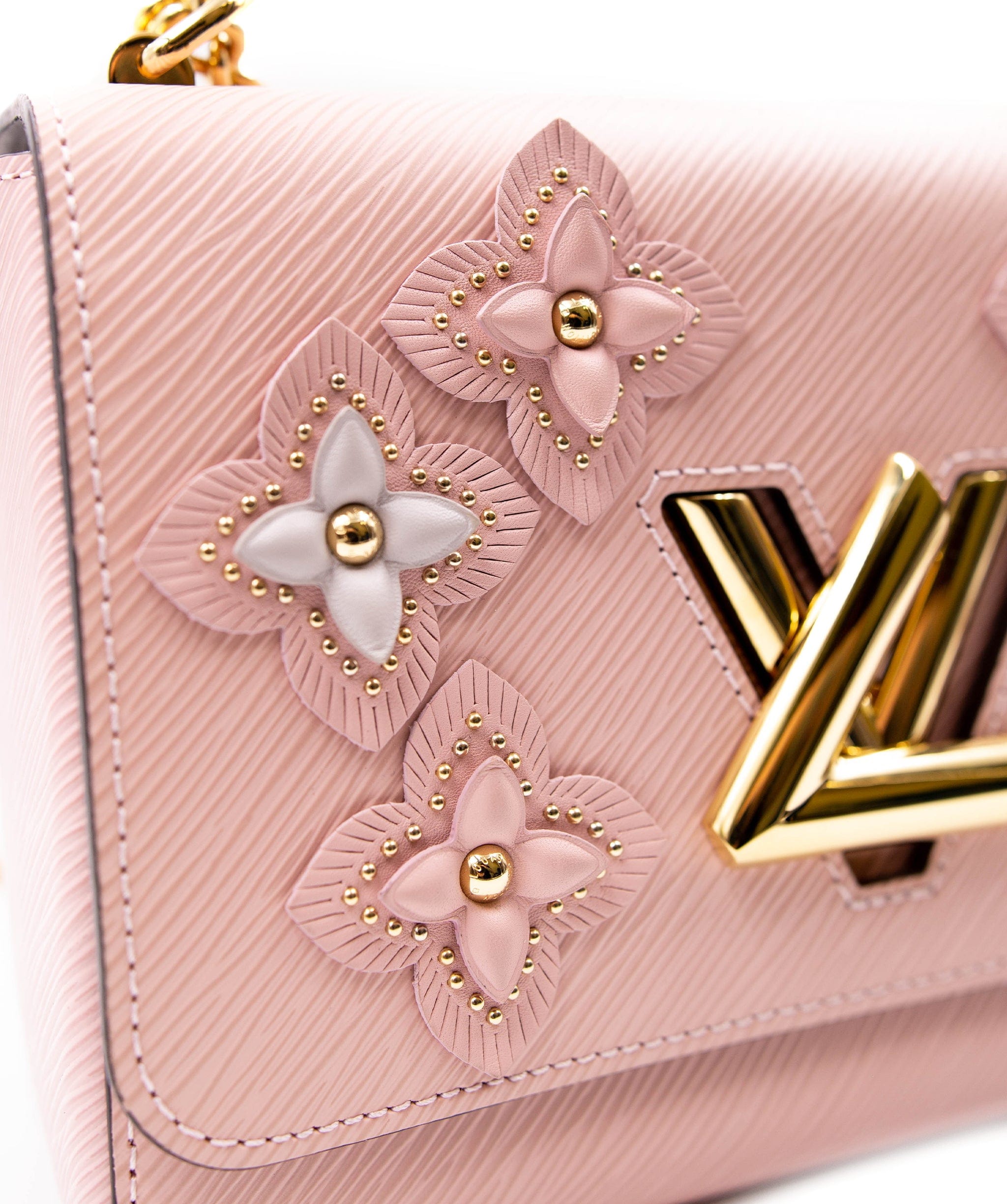 Louis Vuitton Louis Vuitton Epi leather twsit bag with flowers  ADL2087