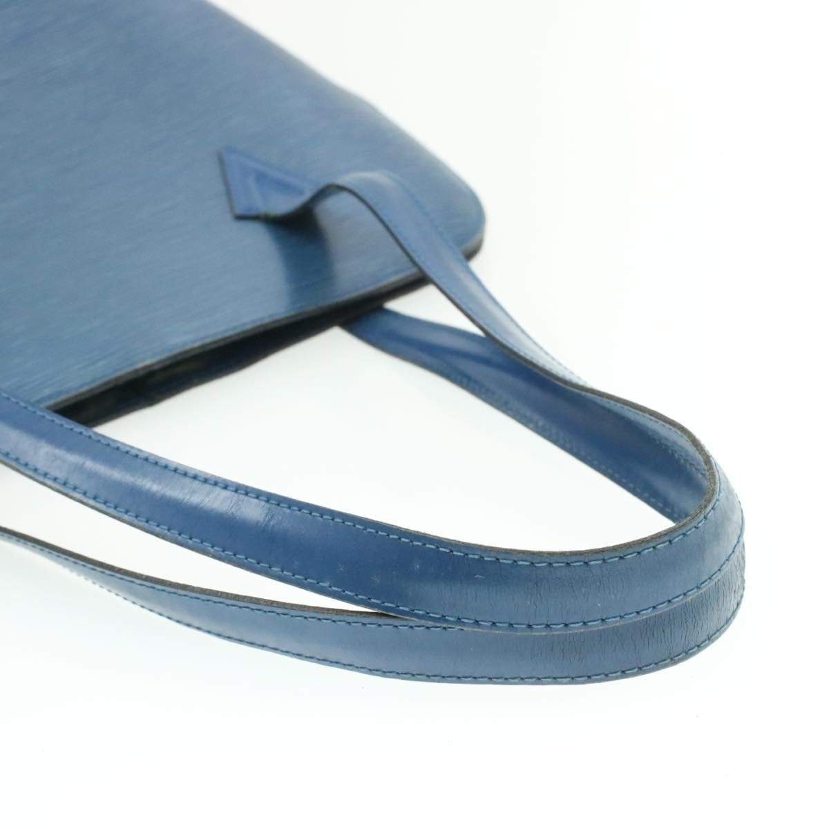 Louis Vuitton LOUIS VUITTON Epi Lussac Shoulder Bag Toledo Blue LV VI0965