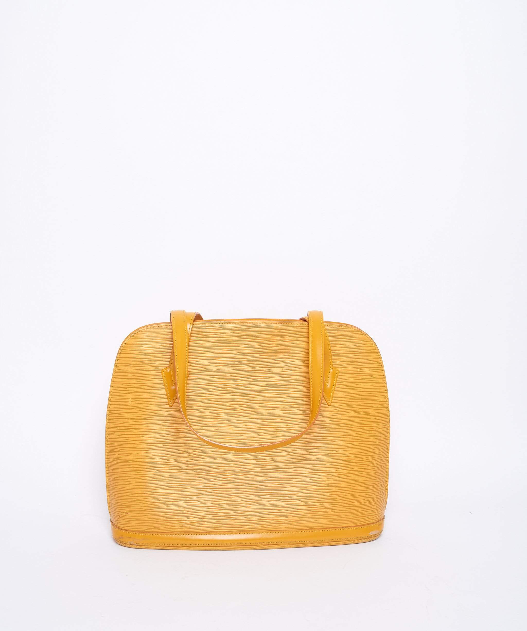 Louis Vuitton LOUIS VUITTON Epi Lussac Shoulder Bag Yellow VI0976