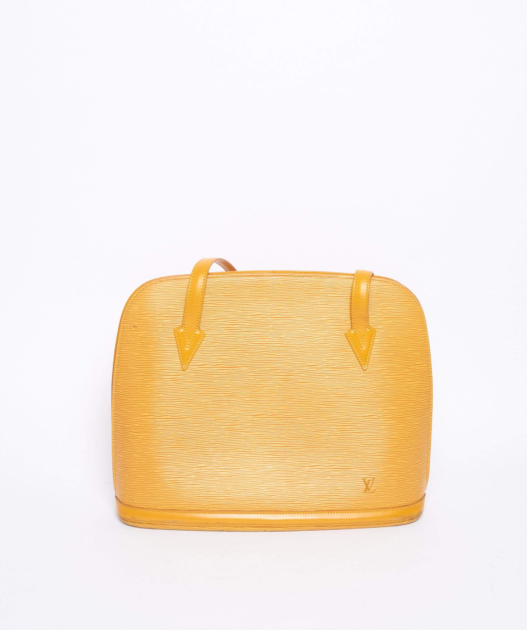 Louis Vuitton LOUIS VUITTON Epi Lussac Shoulder Bag Yellow VI0976