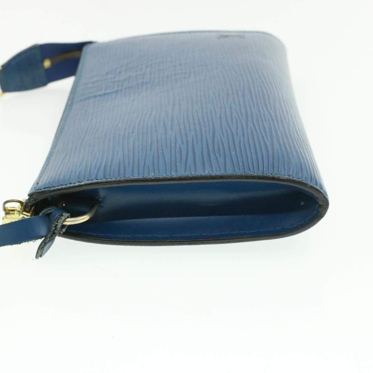 Louis Vuitton LOUIS VUITTON Epi Toledo Blue Pochette AR0954