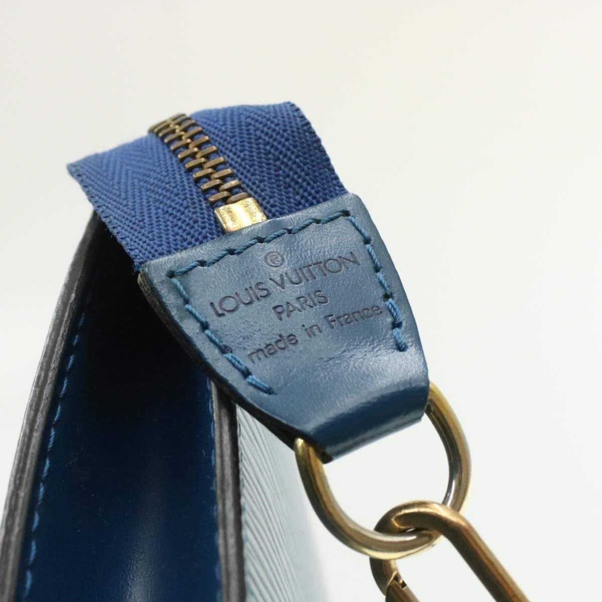 Louis Vuitton LOUIS VUITTON Epi Toledo Blue Pochette AR0954