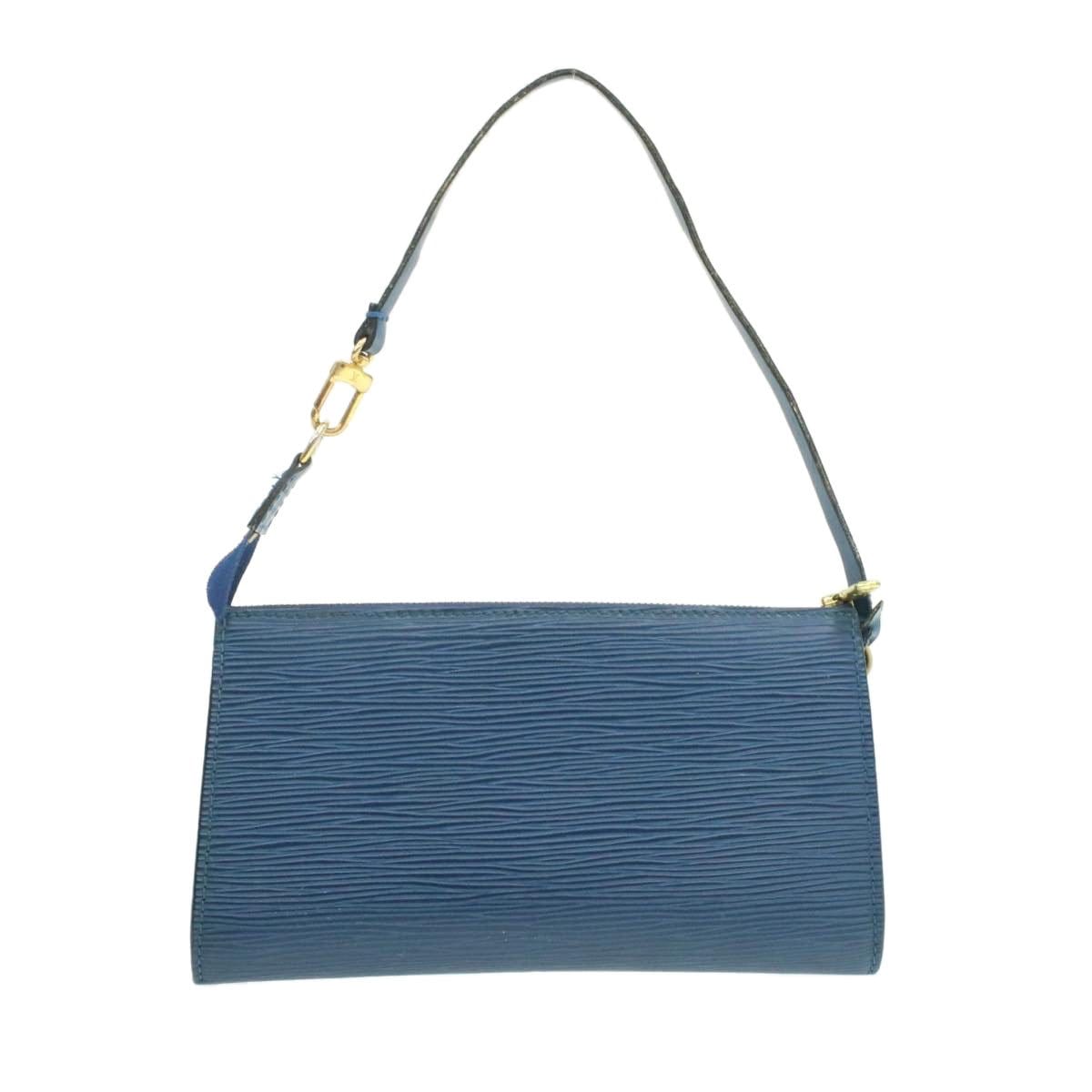 Louis Vuitton LOUIS VUITTON Epi Toledo Blue Pochette AR0954