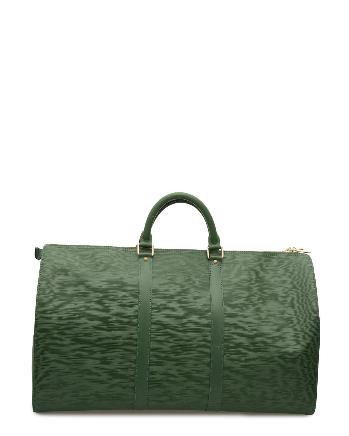 Louis Vuitton Louis Vuitton Green Epi Leather Keepall 50 - AWL2008