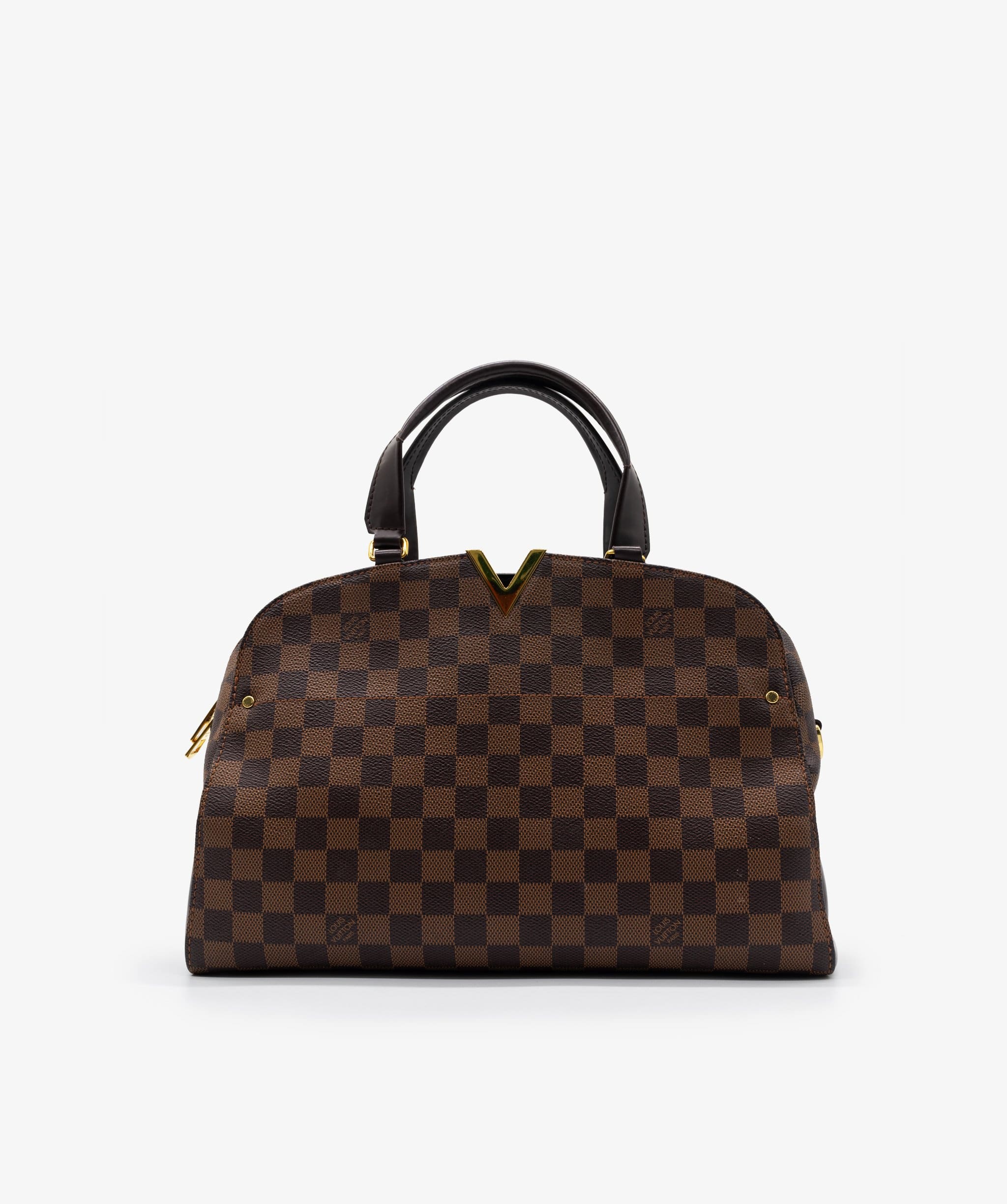 Louis Vuitton Louis Vuitton Kensington Bowling Bag Damier Ebene RJL1164