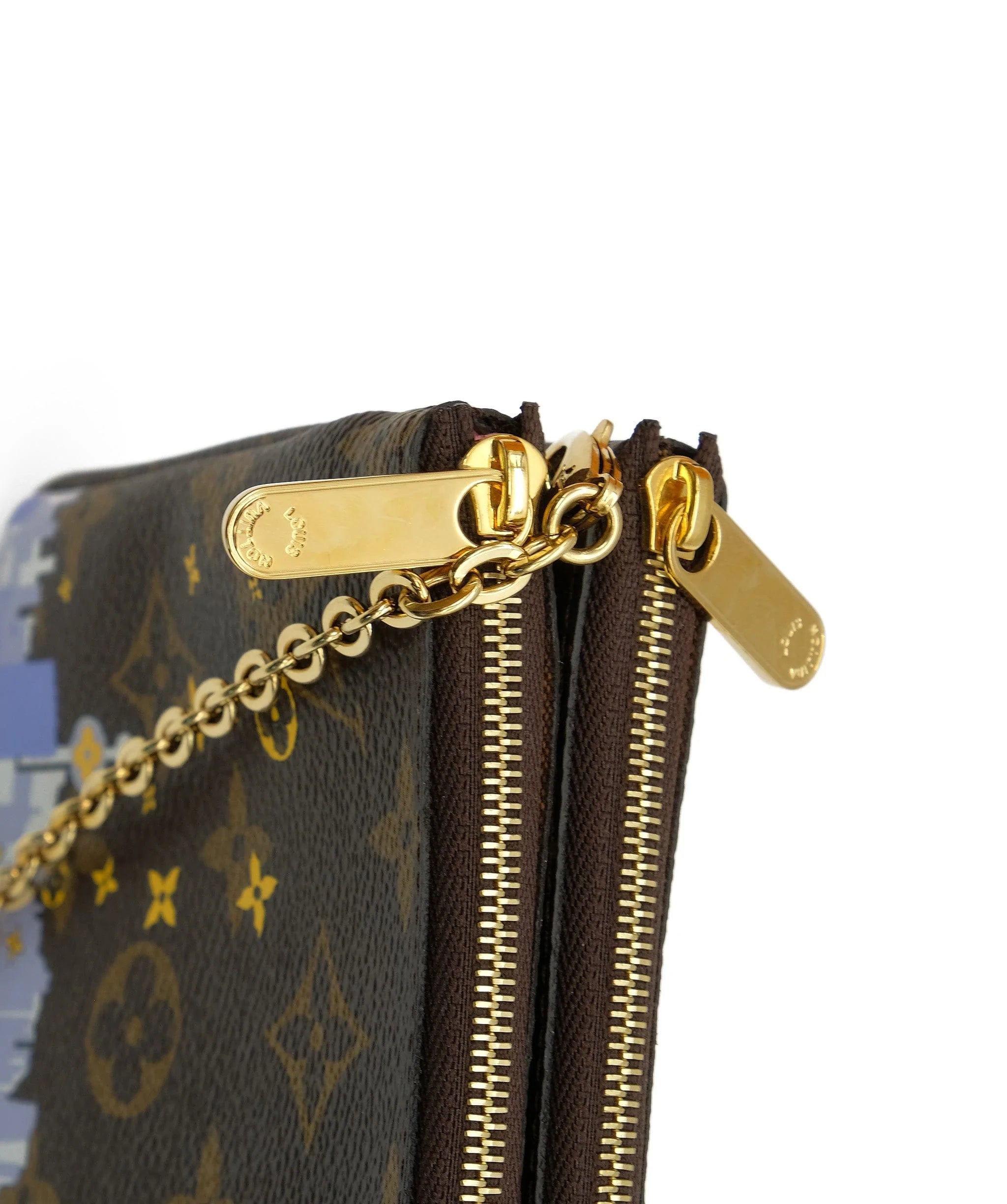 Louis Vuitton Louis Vuitton LTD Double zip Crossbody Bag