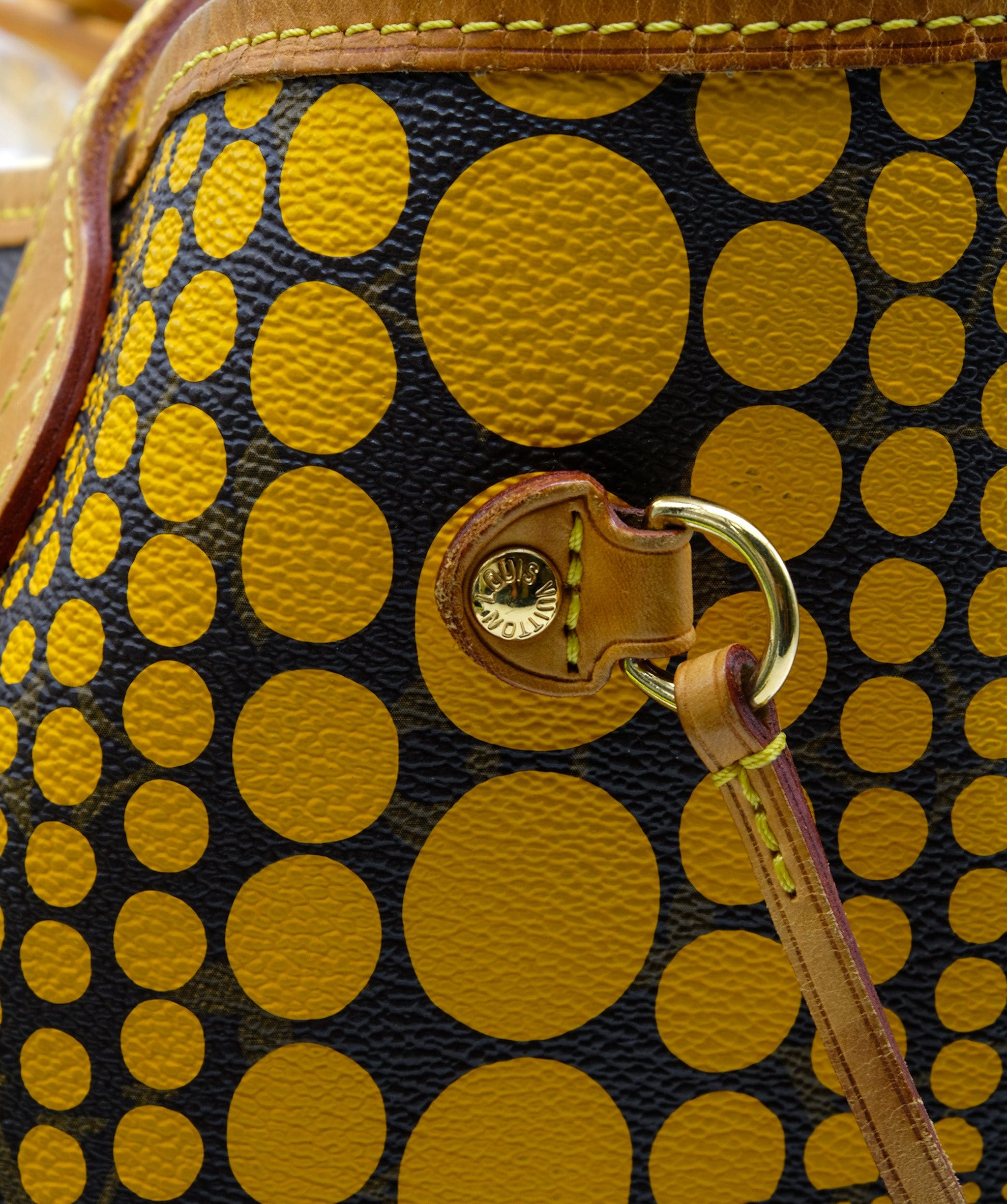 Louis Vuitton Louis Vuitton Ltd. Ed. Yayoi Kusama Dot Neverfull MM Brown Monogram  - AWL2631