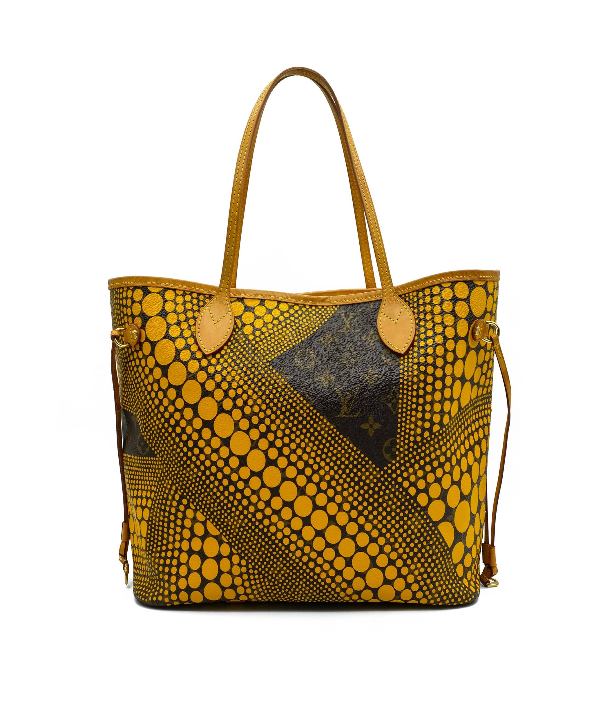 Louis Vuitton Louis Vuitton Ltd. Ed. Yayoi Kusama Dot Neverfull MM Brown Monogram  - AWL2631