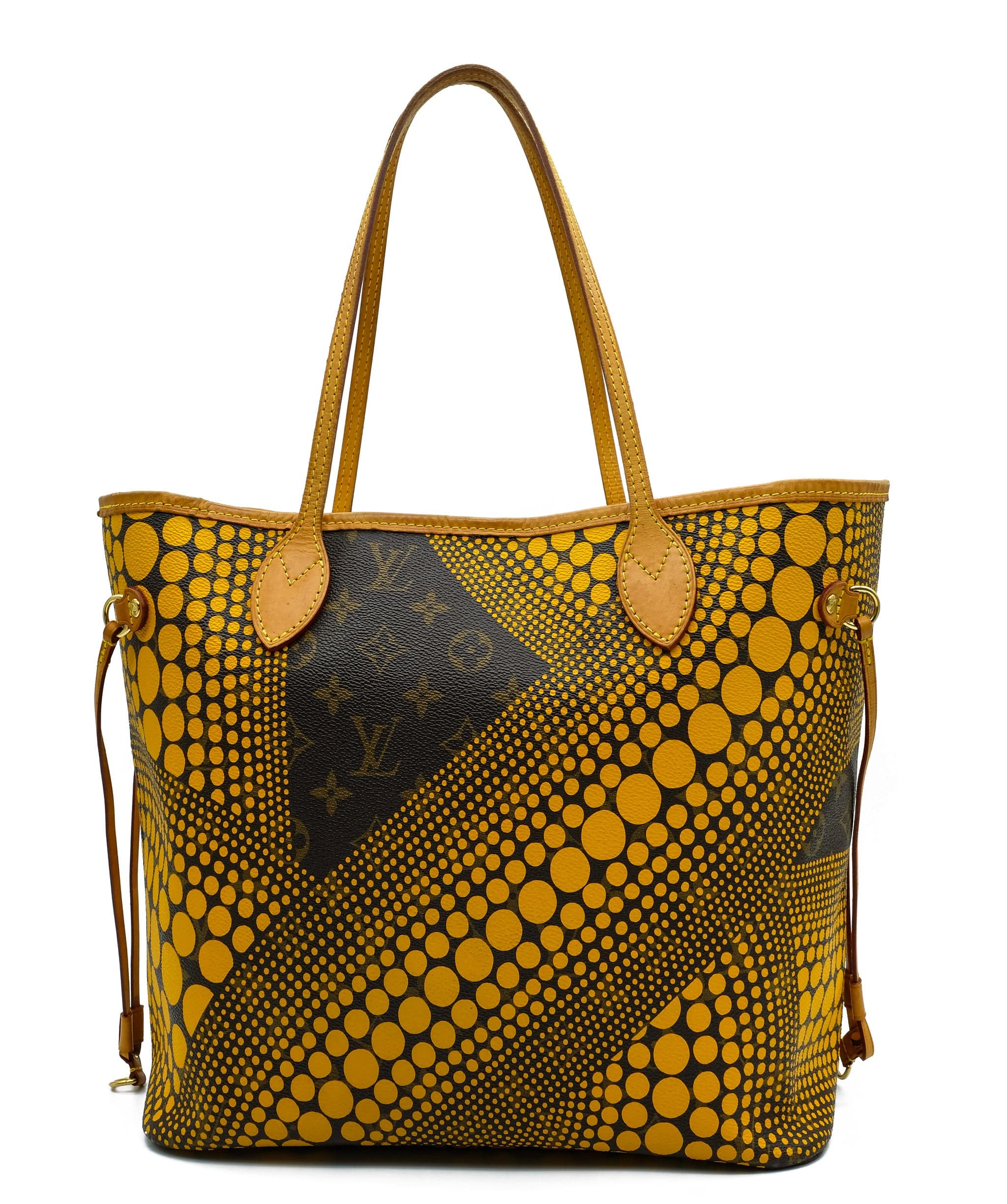 Louis Vuitton Louis Vuitton Ltd. Ed. Yayoi Kusama Dot Neverfull MM Brown Monogram  - AWL2631