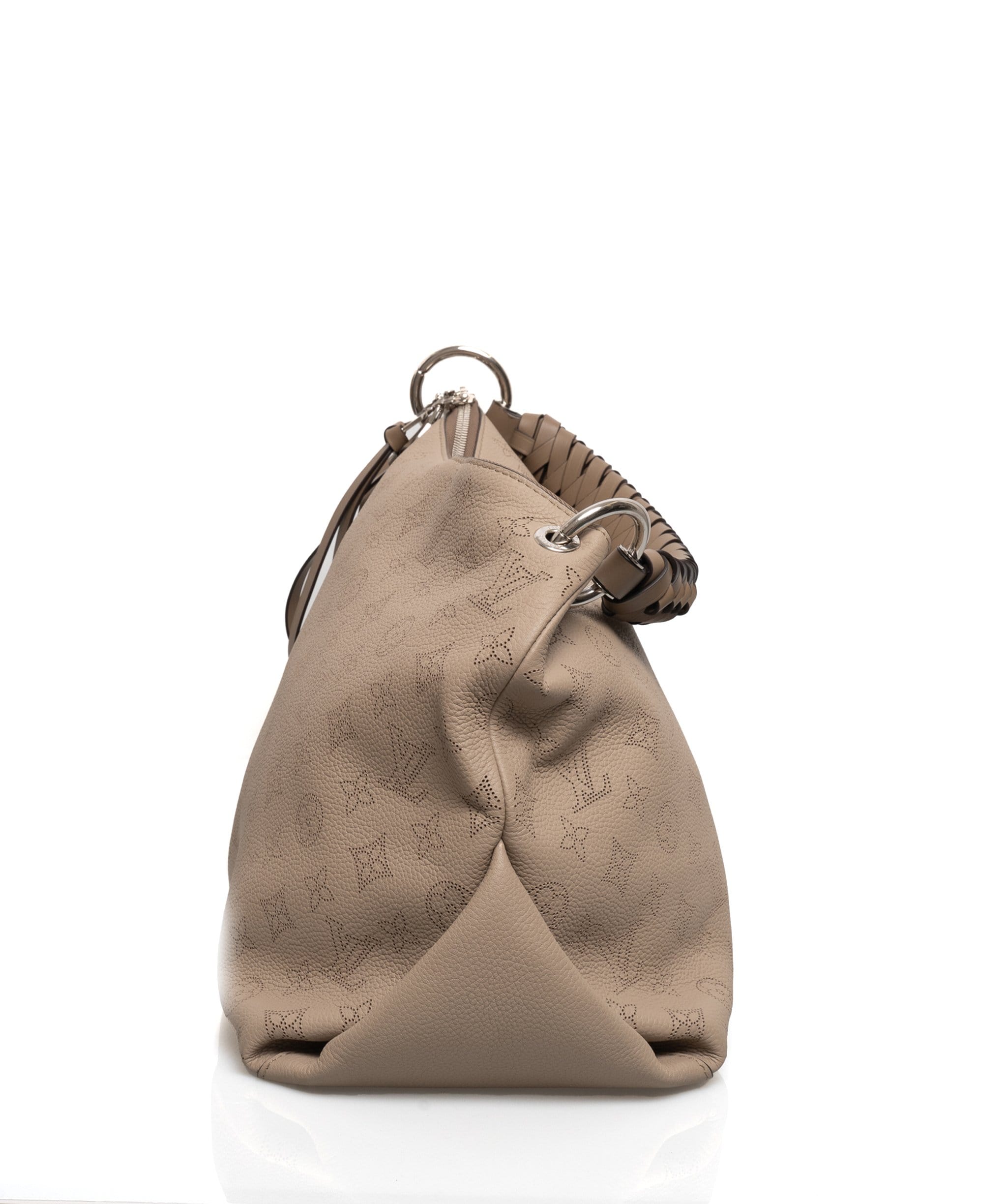 Louis Vuitton Louis Vuitton Mahina Taupe Hobo bag  - ADL1284