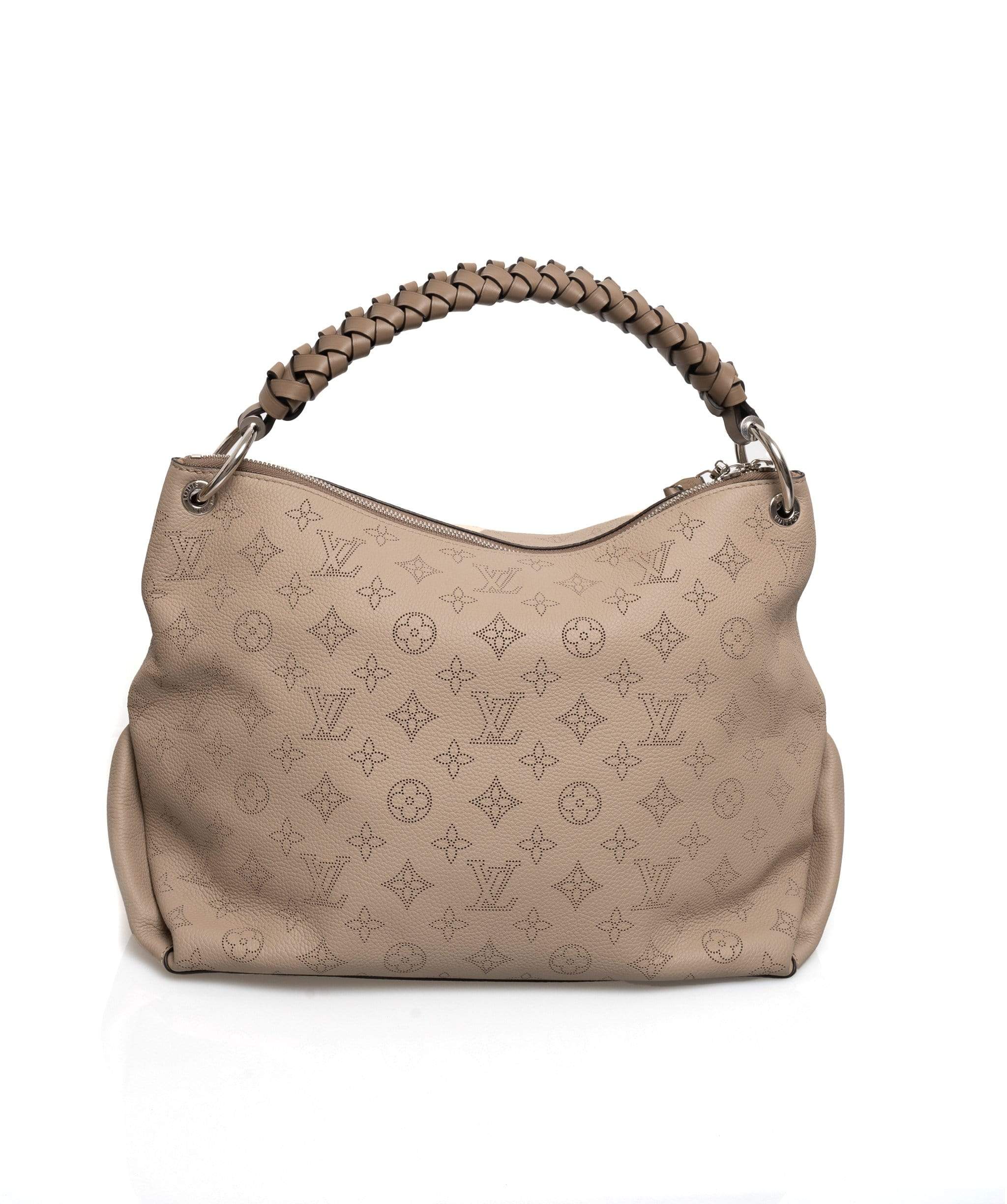 Louis Vuitton Louis Vuitton Mahina Taupe Hobo bag  - ADL1284