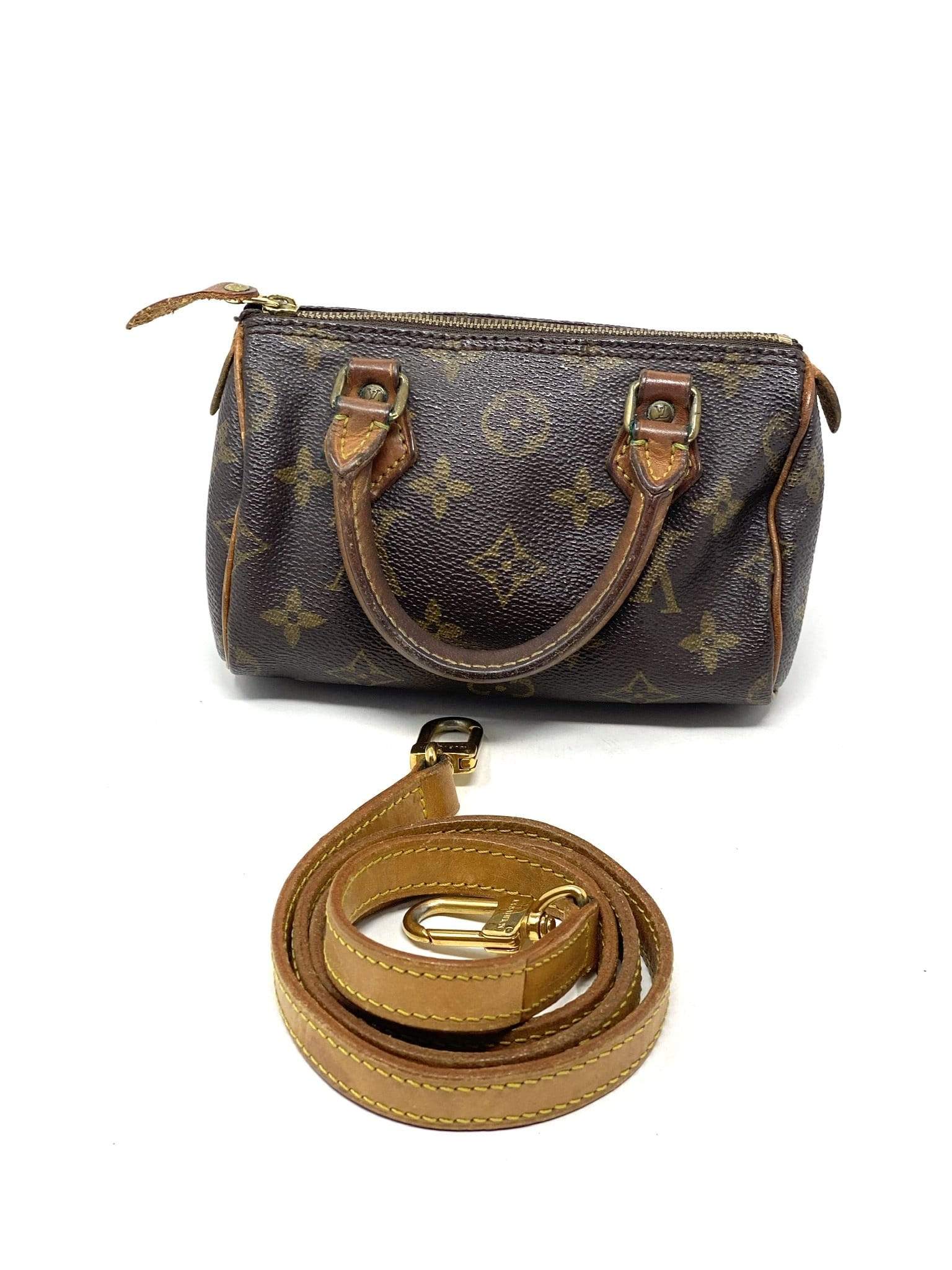 Louis Vuitton Louis Vuitton Mini Speedy TH0991