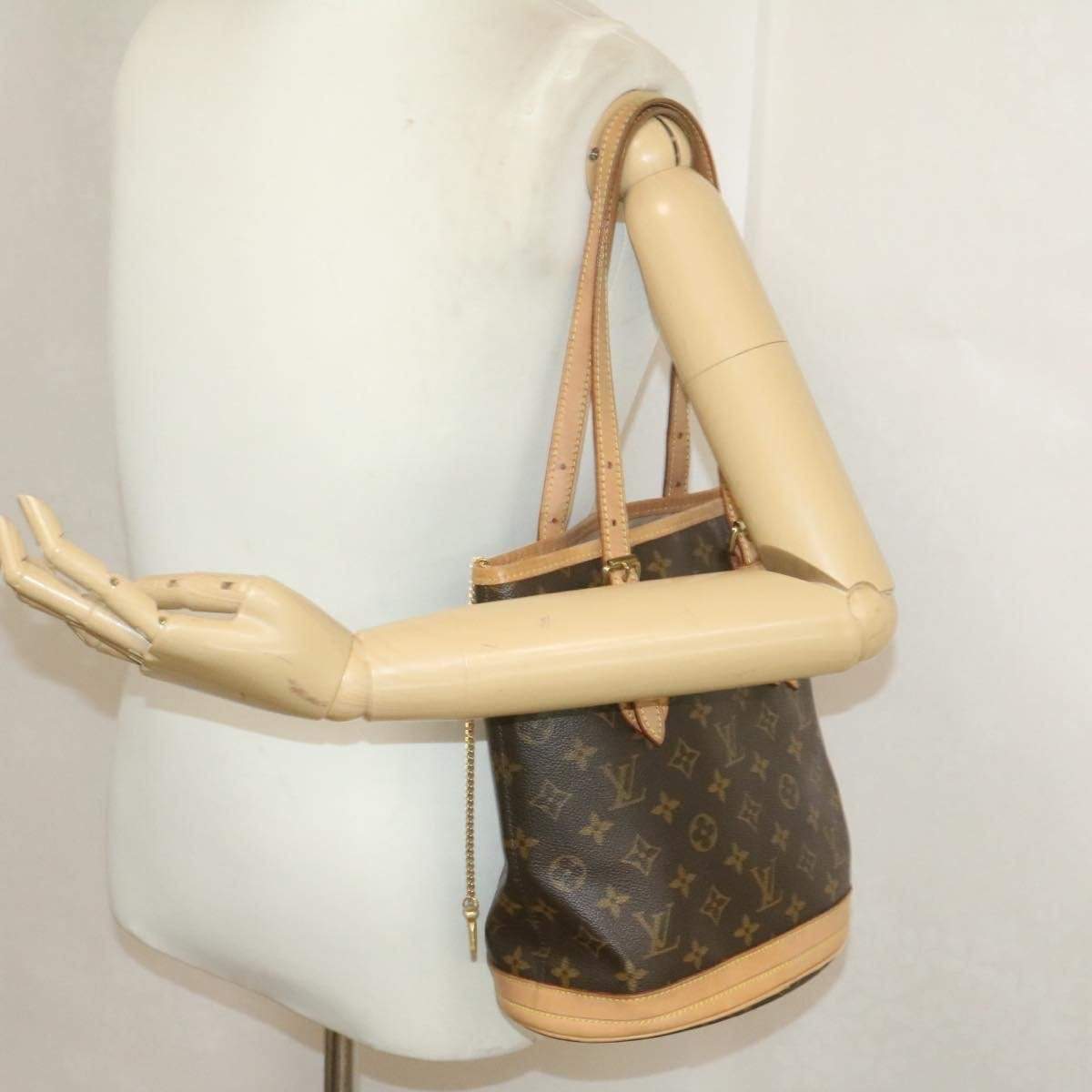 Louis Vuitton LOUIS VUITTON Monogram Bucket PM Shoulder Bag SD0938