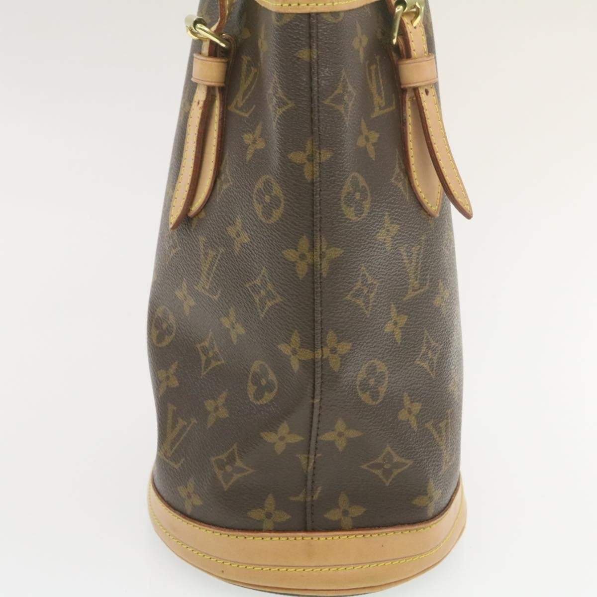 Louis Vuitton LOUIS VUITTON Monogram Bucket PM Shoulder Bag SD0938