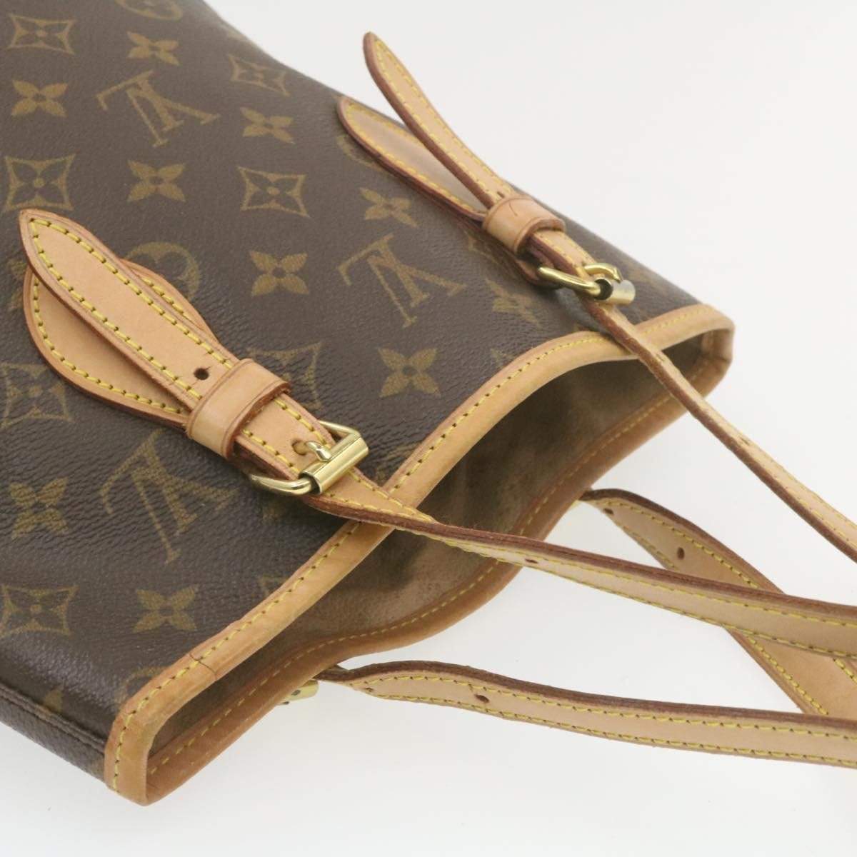 Louis Vuitton LOUIS VUITTON Monogram Bucket PM Shoulder Bag SD0938