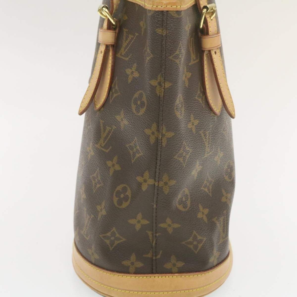 Louis Vuitton LOUIS VUITTON Monogram Bucket PM Shoulder Bag SD0938