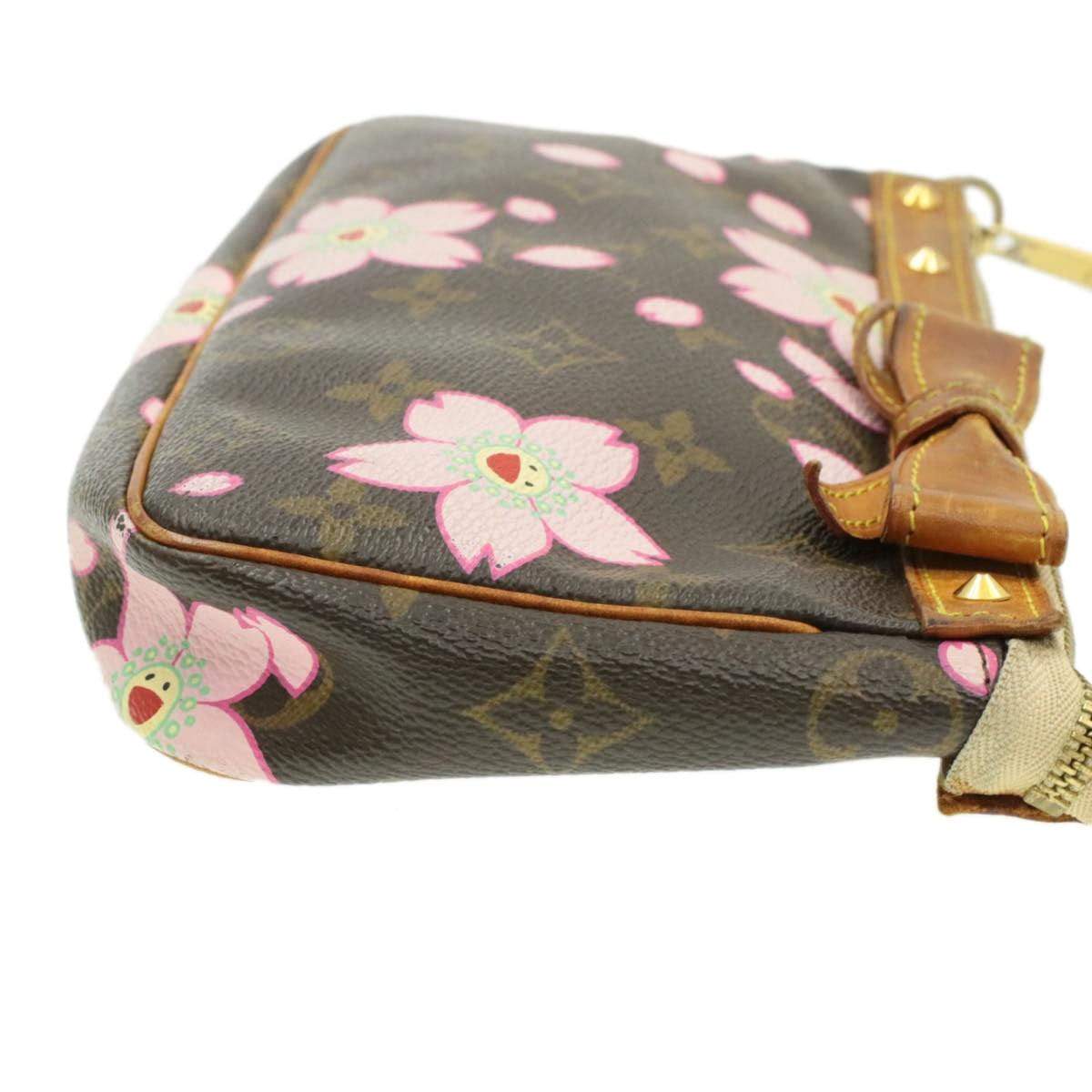 Louis Vuitton Louis Vuitton Monogram Cherry Blossom Pochette Accessoires Pouch