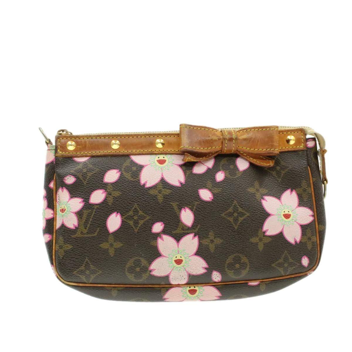 Louis Vuitton Louis Vuitton Monogram Cherry Blossom Pochette Accessoires Pouch