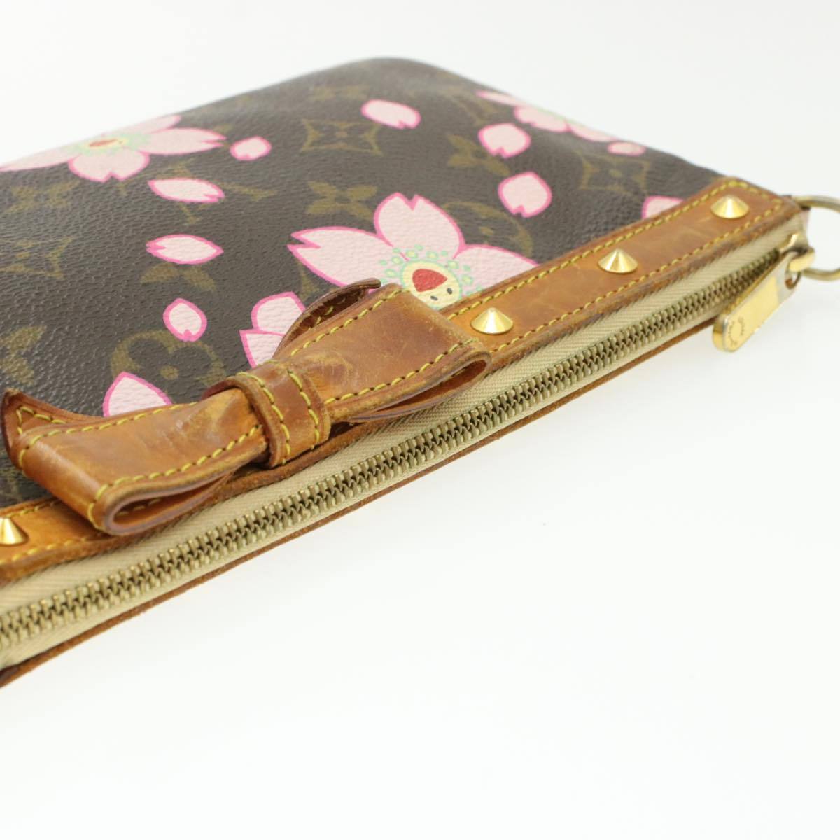 Louis Vuitton Louis Vuitton Monogram Cherry Blossom Pochette Accessoires Pouch