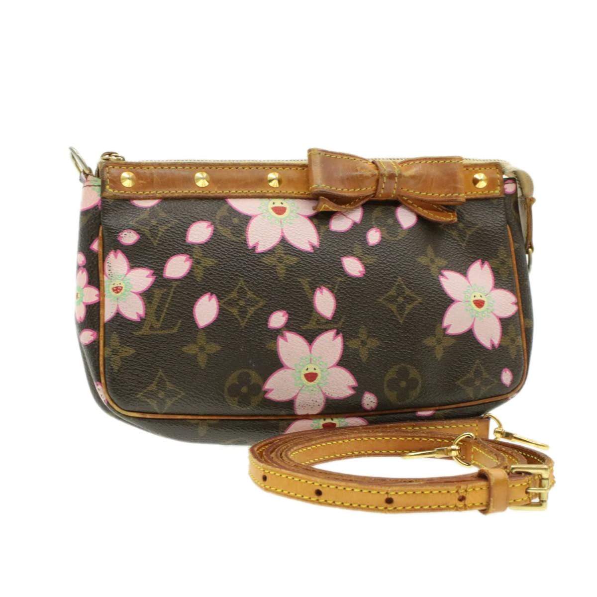 Louis Vuitton Louis Vuitton Monogram Cherry Blossom Pochette Accessoires Pouch