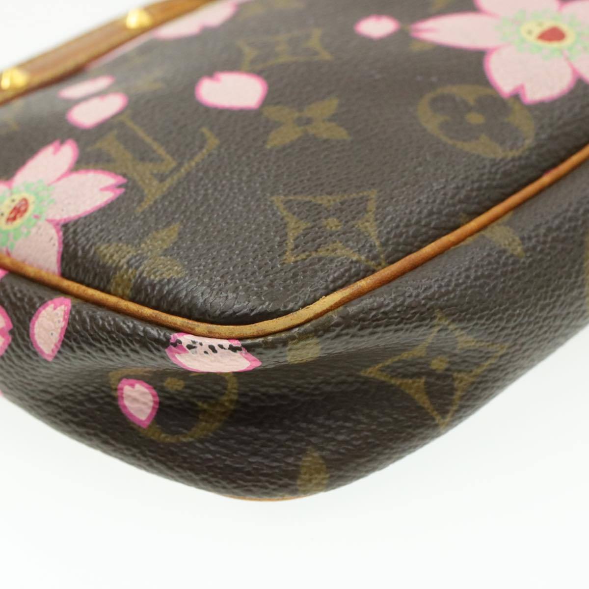 Louis Vuitton Louis Vuitton Monogram Cherry Blossom Pochette Accessoires Pouch