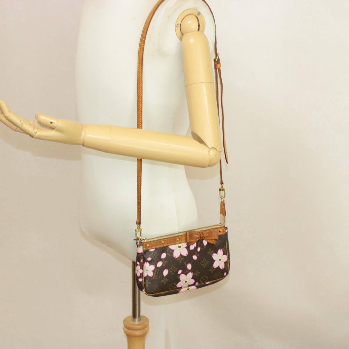 Louis Vuitton Louis Vuitton Monogram Cherry Blossom Pochette Accessoires Pouch