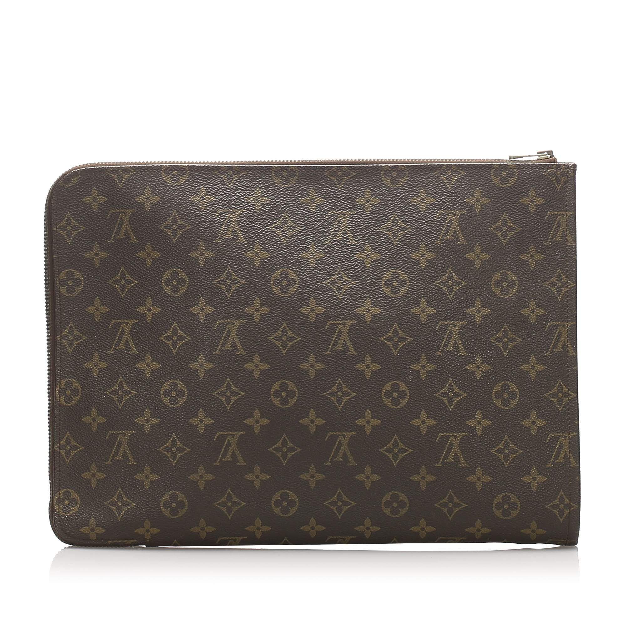 Louis Vuitton Louis Vuitton Monogram Document Pouch AWL1035