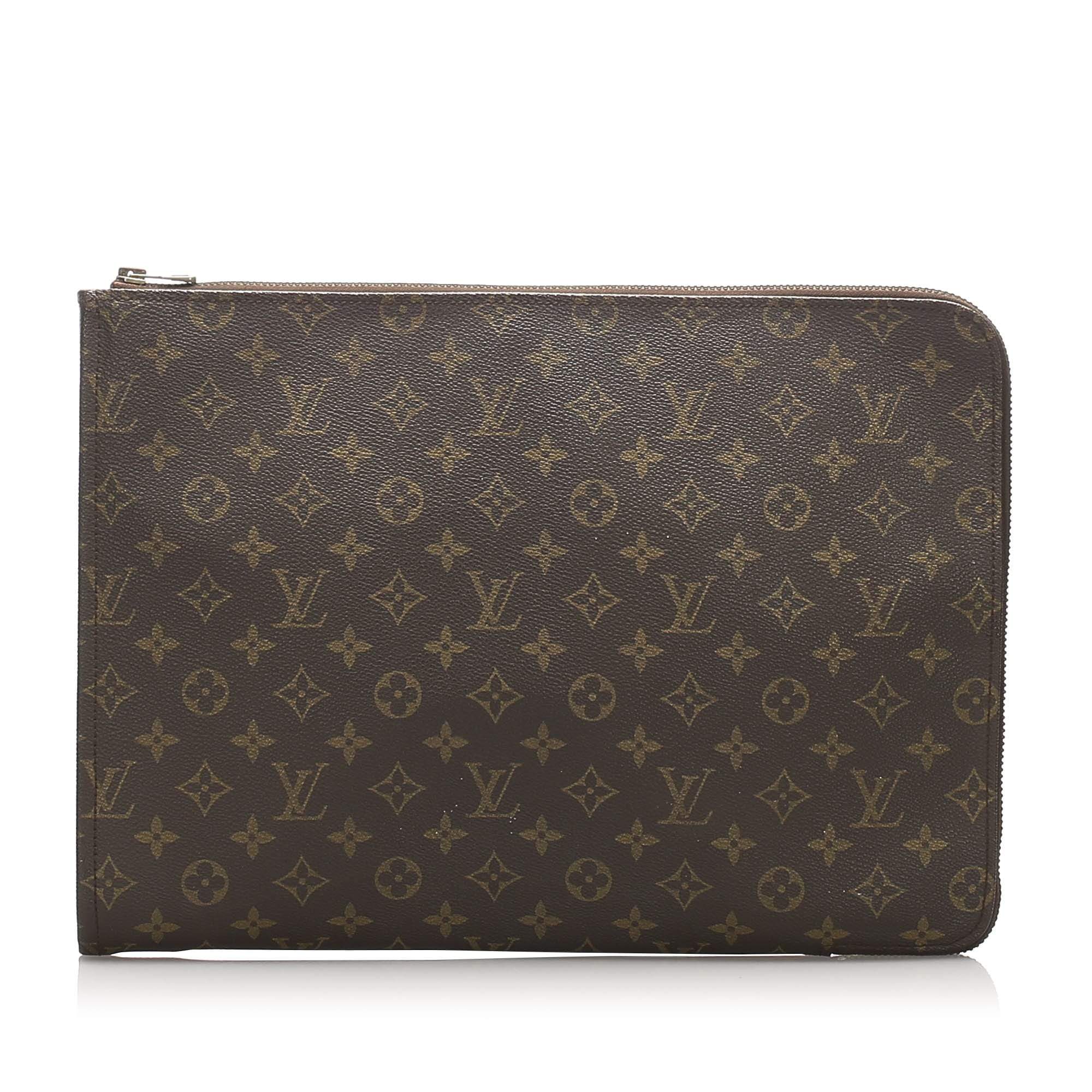 Louis Vuitton Louis Vuitton Monogram Document Pouch AWL1035