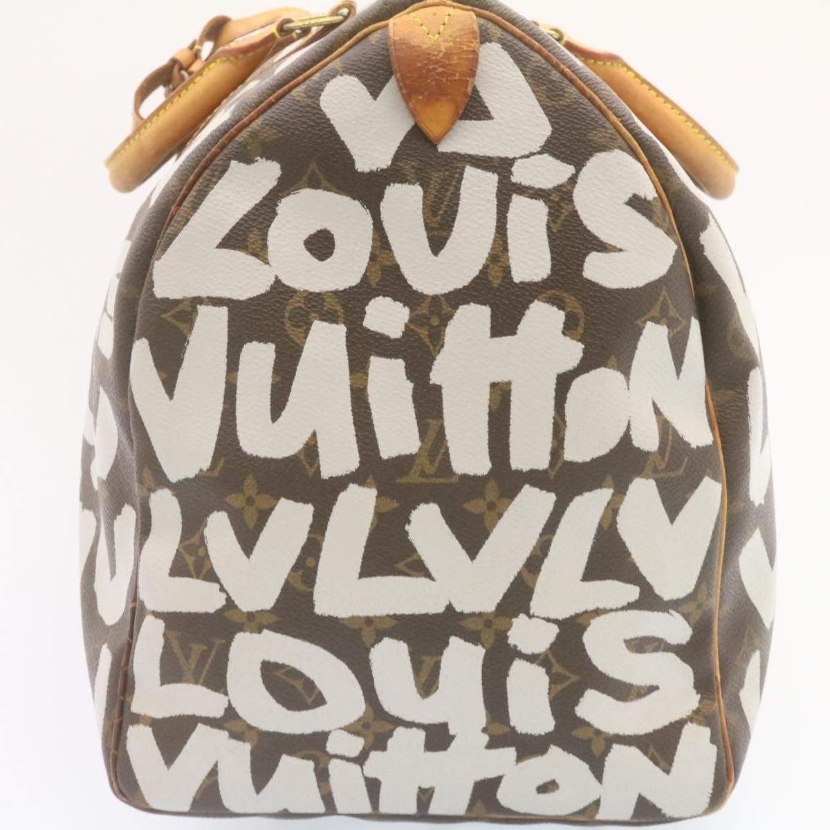 Louis Vuitton LOUIS VUITTON Monogram Graffiti Keepall 50 Boston Bag - AWL1430