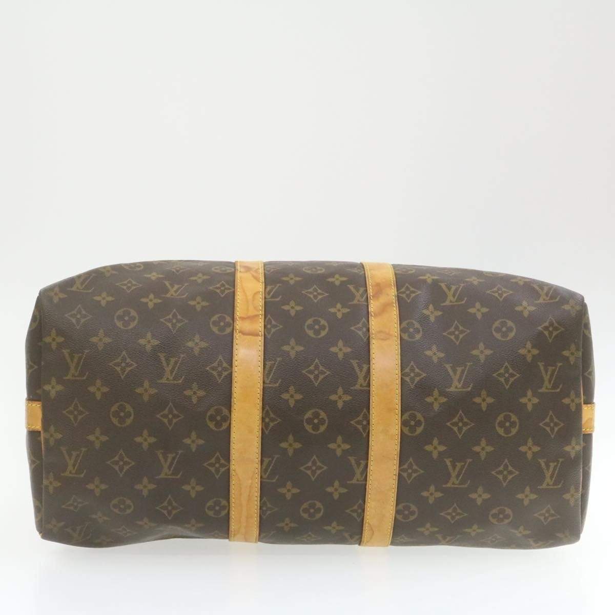 Louis Vuitton LOUIS VUITTON Monogram Keepall 45 Boston Bag M41428 LV Auth go024 MB1020