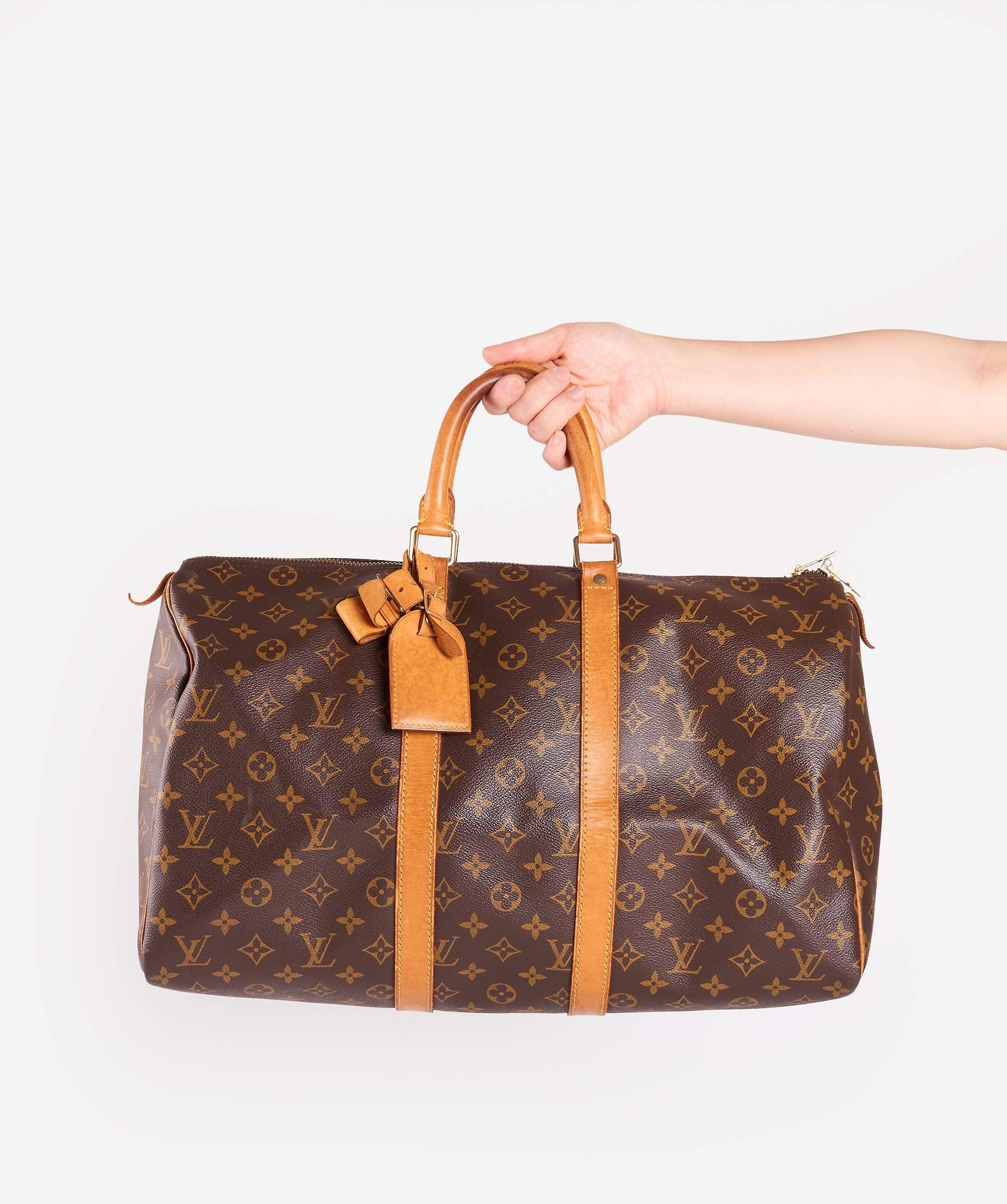 Louis Vuitton LOUIS VUITTON Monogram Keepall 45 Travel Bag SP1003