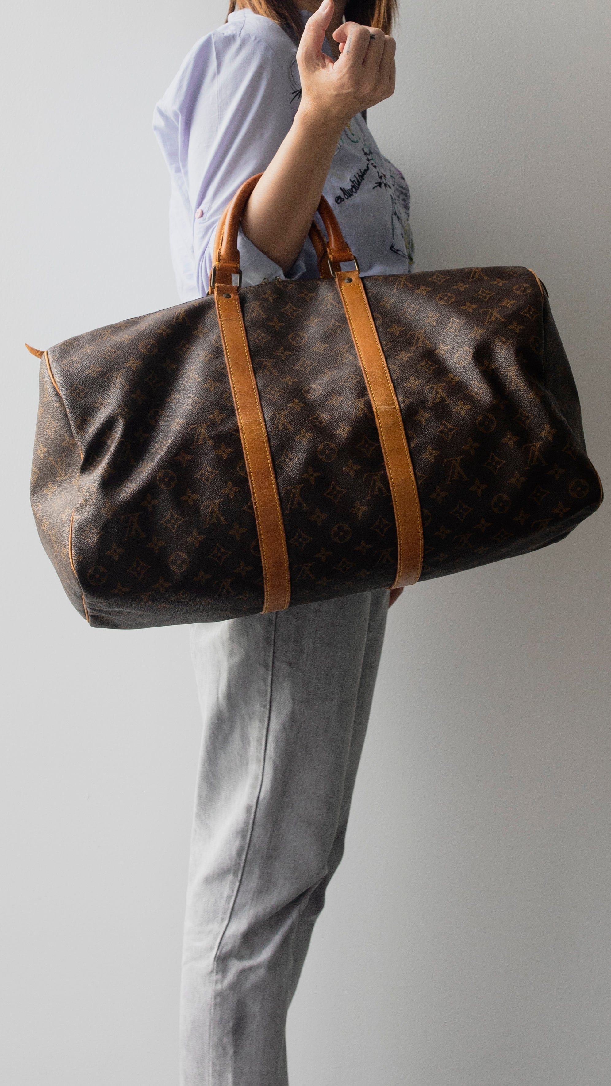 Louis Vuitton Louis Vuitton Monogram Keepall 50 ASL2715