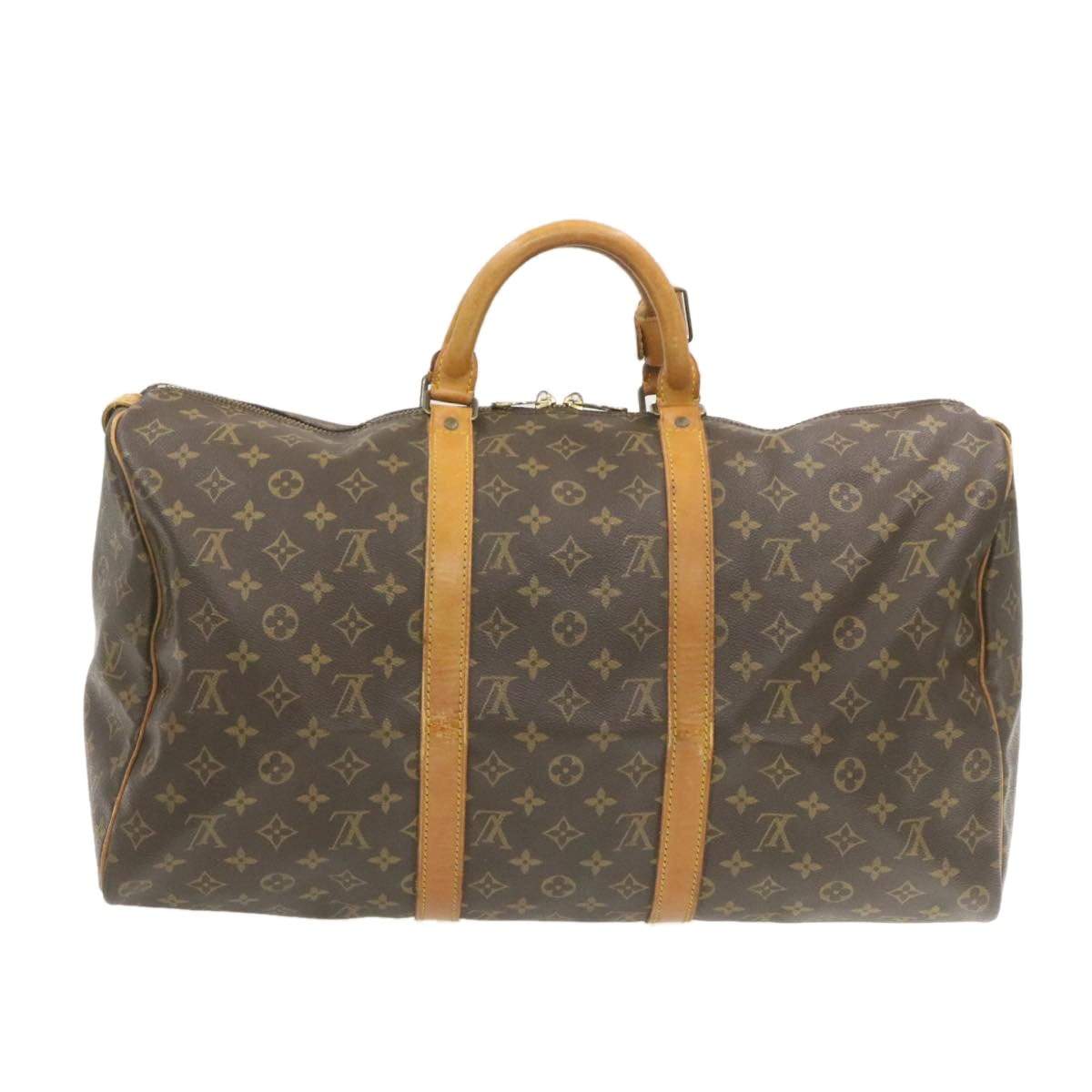 Louis Vuitton LOUIS VUITTON Monogram Keepall 50 Boston Bag 854