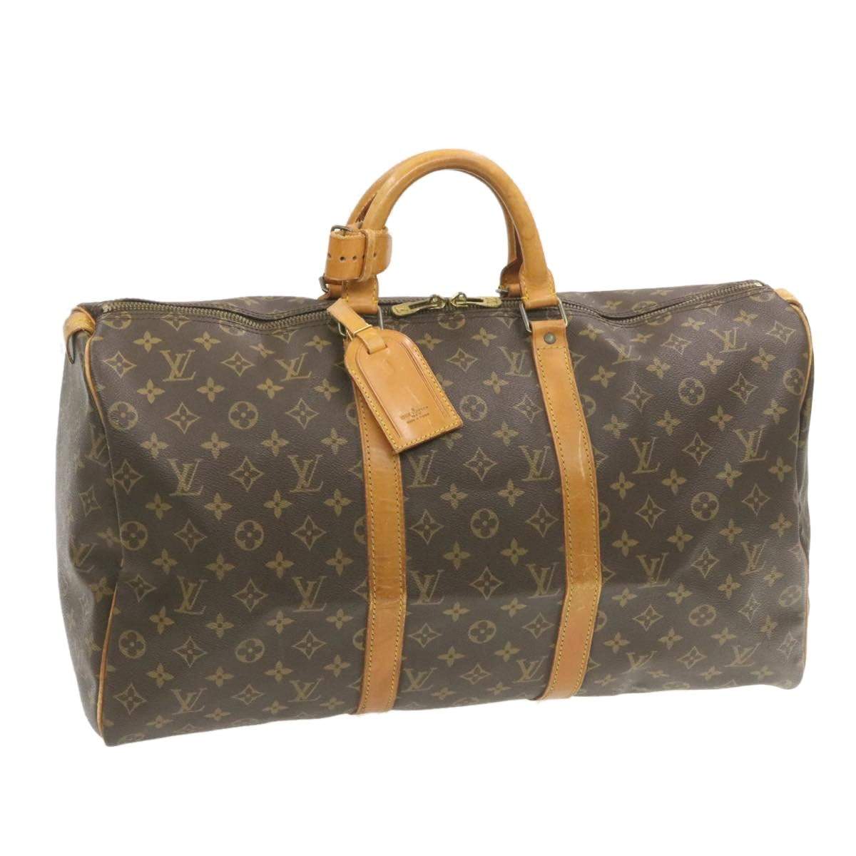 Louis Vuitton LOUIS VUITTON Monogram Keepall 50 Boston Bag 854