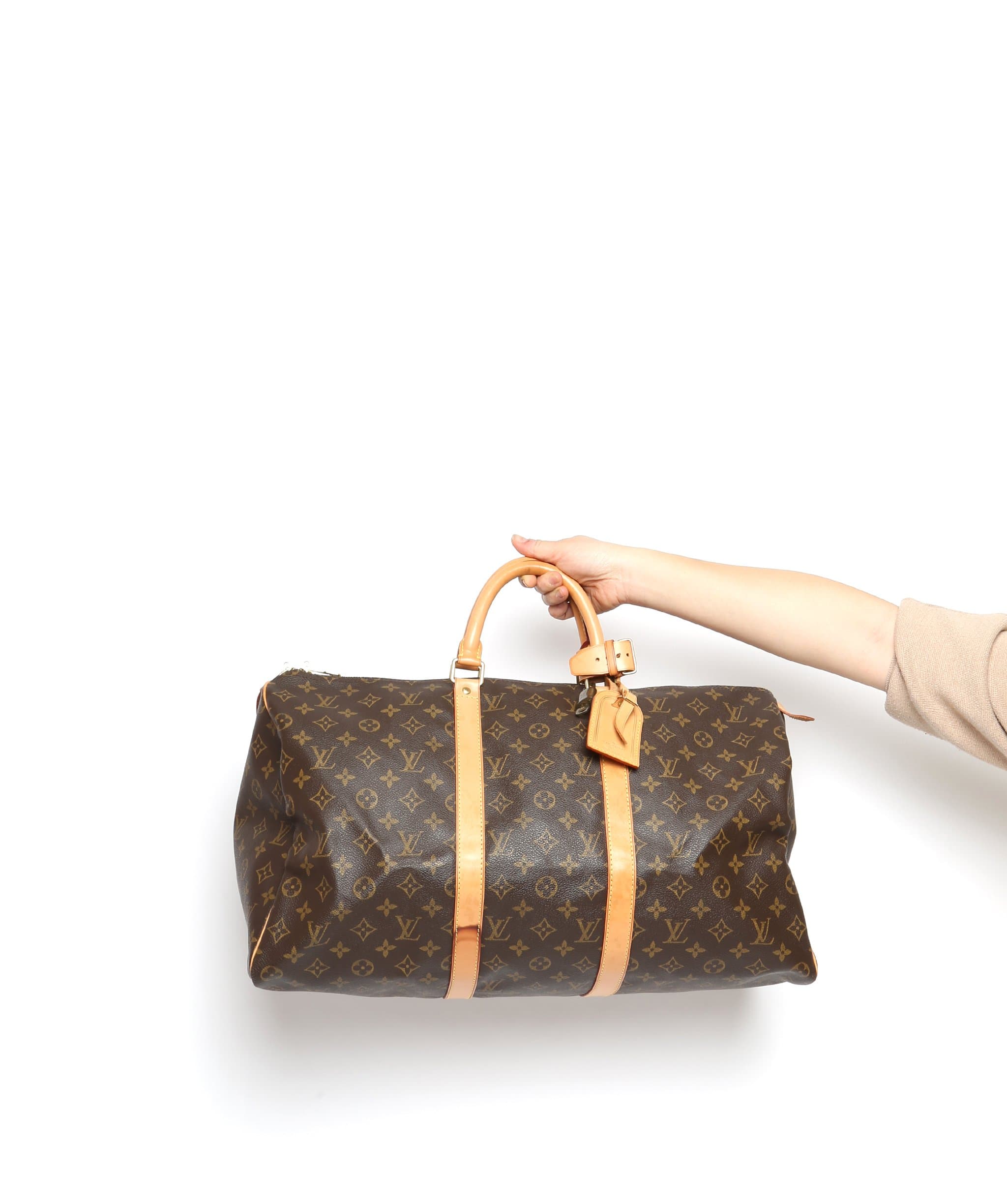 Louis Vuitton LOUIS VUITTON Monogram Keepall 50 Boston Bag FL1012