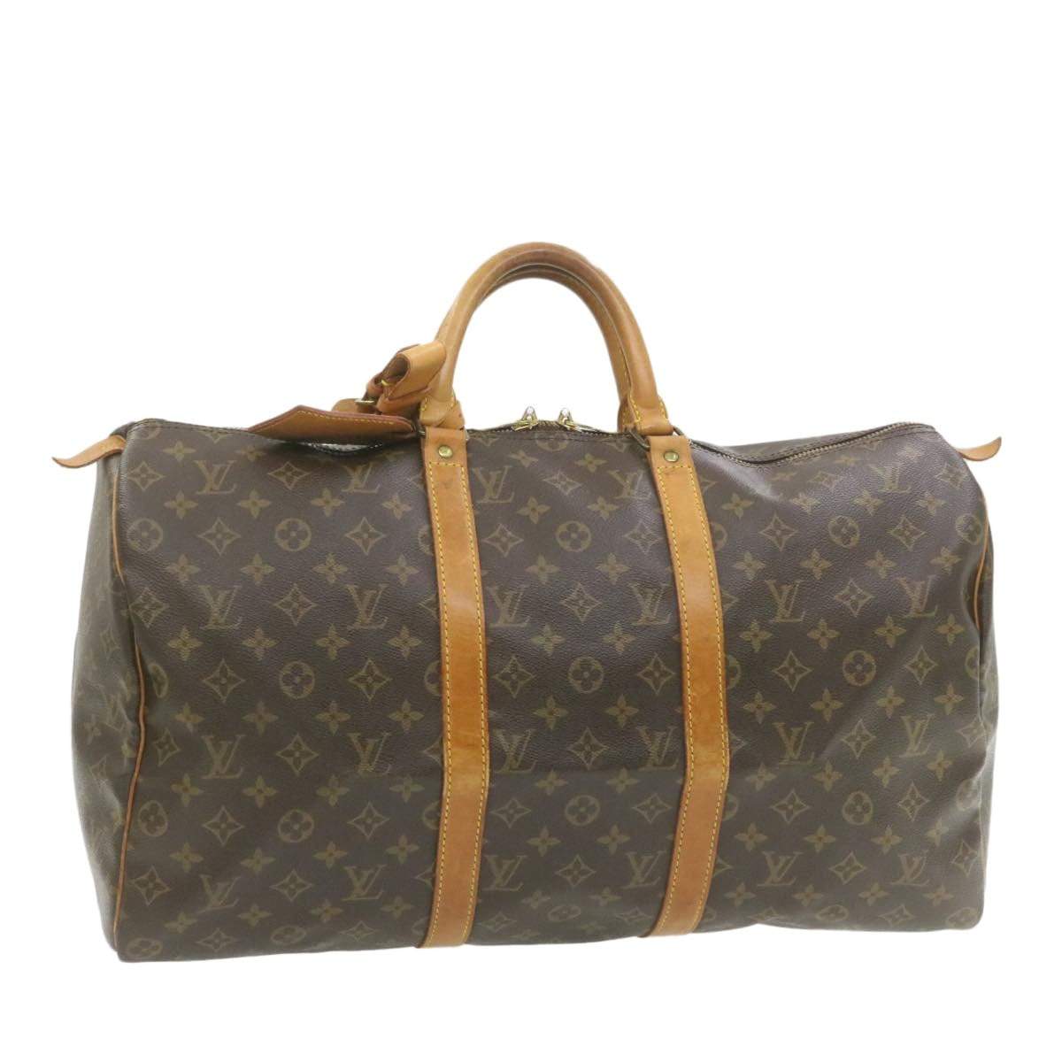 Louis Vuitton LOUIS VUITTON Monogram Keepall 50 Boston Bag M41426 LV Auth 21070 MB0820