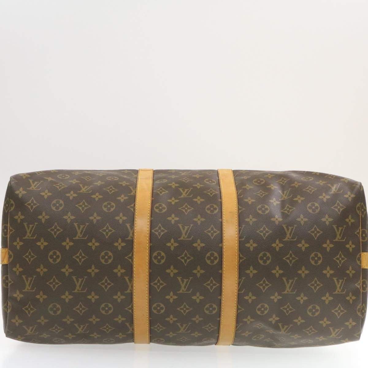 Louis Vuitton LOUIS VUITTON Monogram Keepall 55 Boston Bag M41414 LV Auth 19487 (DS XX0021)