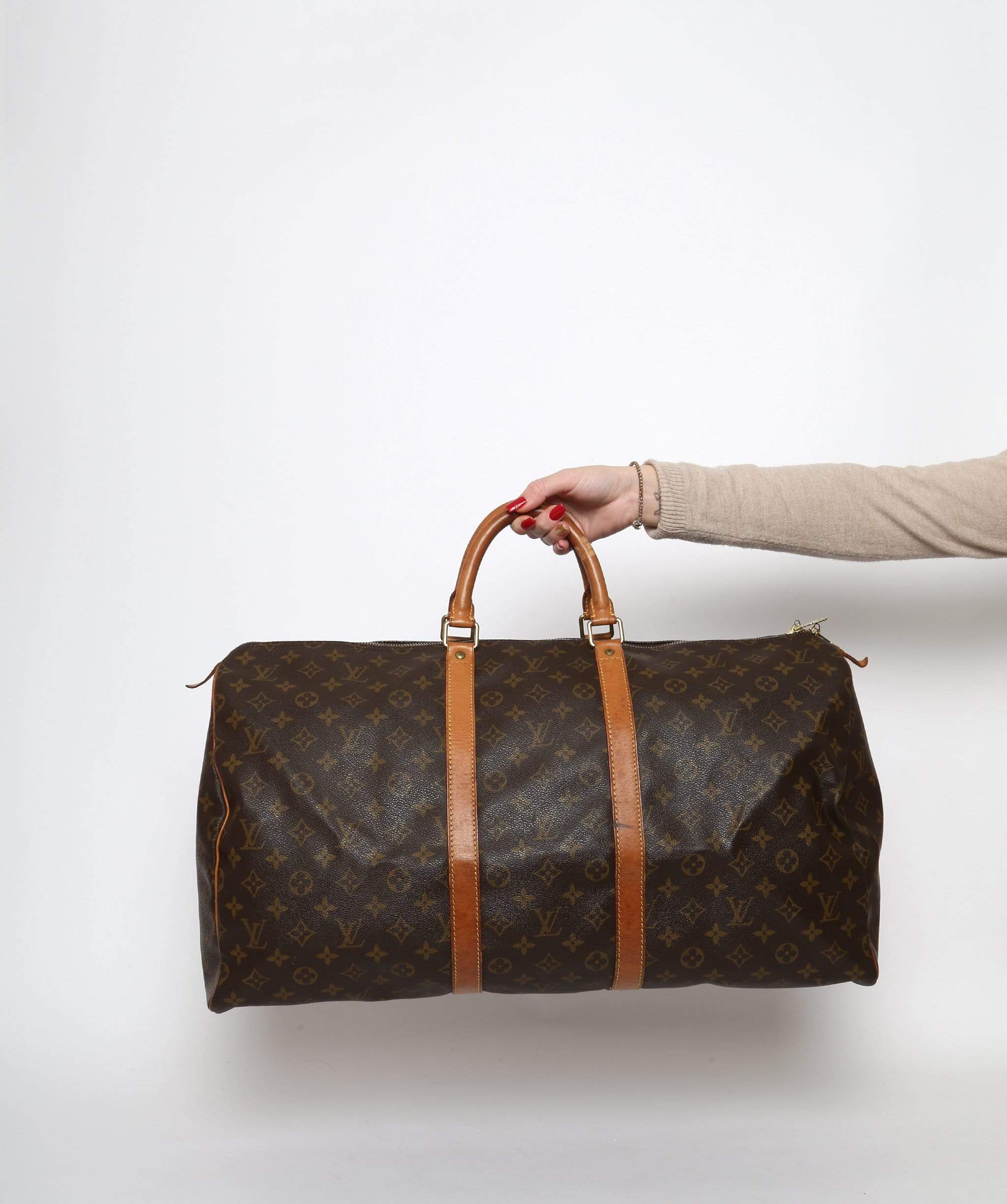 Louis Vuitton LOUIS VUITTON Monogram Keepall 55 Boston Bag SP0954