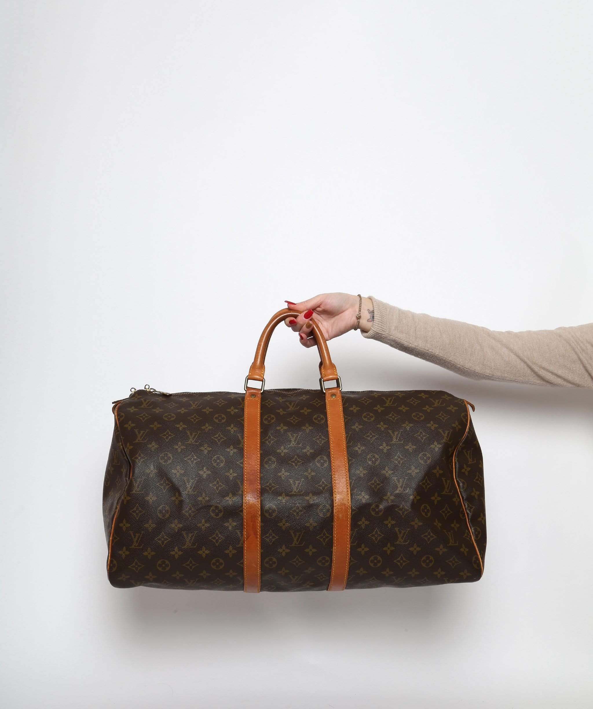 Louis Vuitton LOUIS VUITTON Monogram Keepall 55 Boston Bag VI882