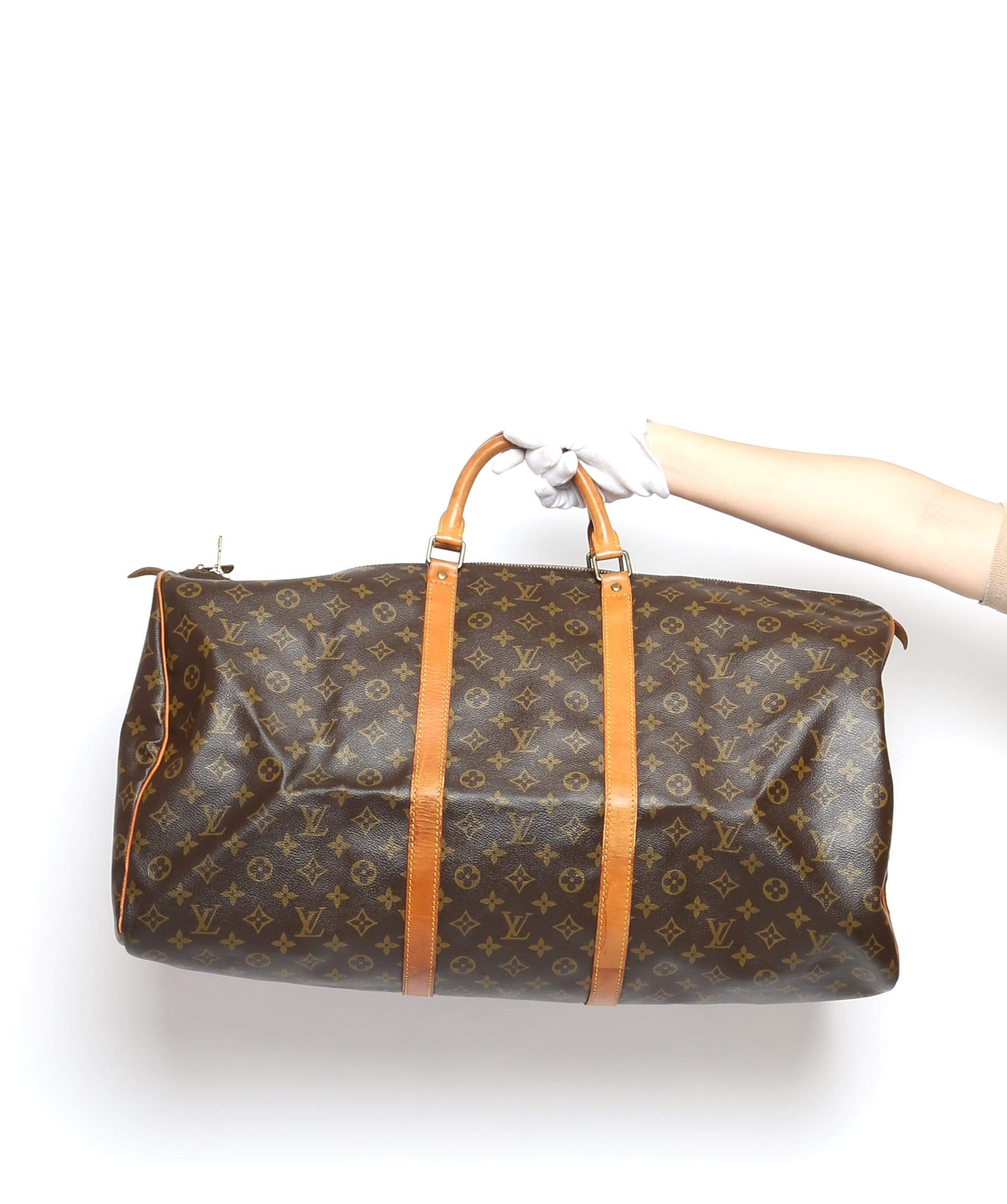 Louis Vuitton LOUIS VUITTON Monogram Keepall 60 Boston Bag VI881