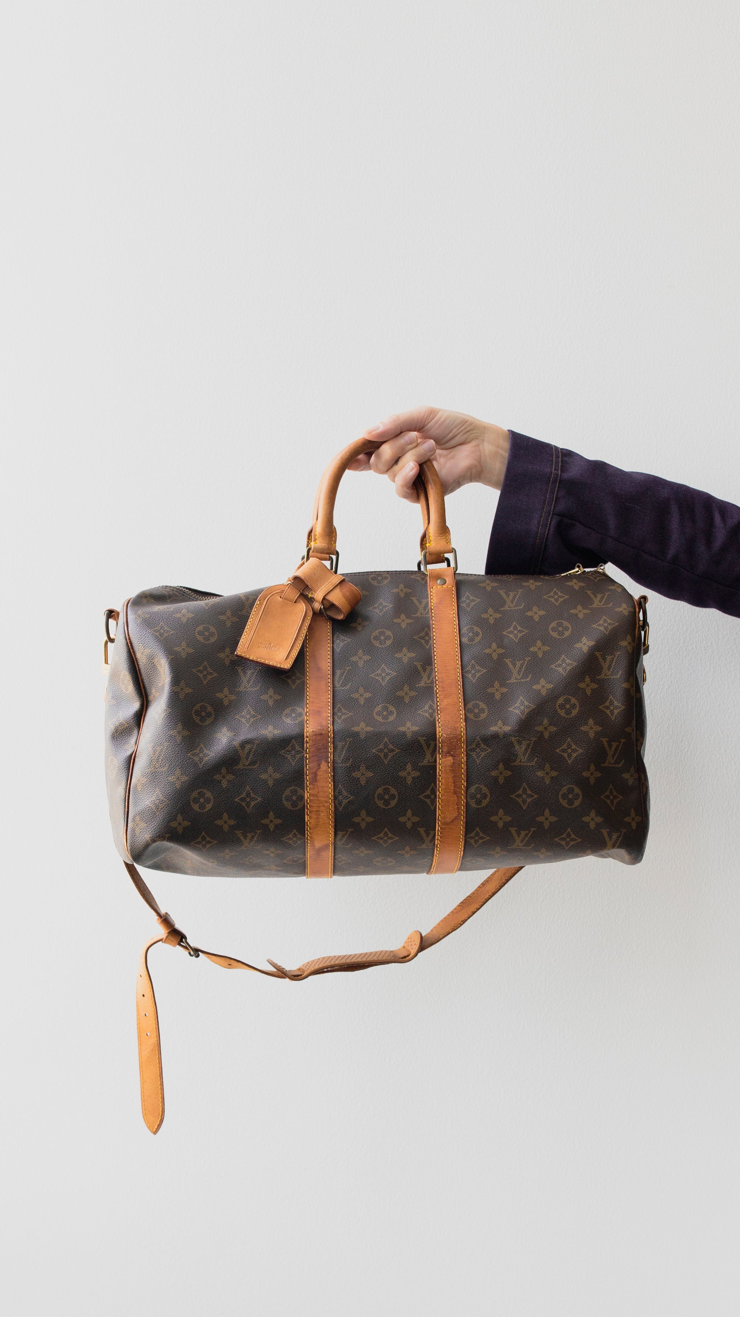 Louis Vuitton Louis Vuitton Monogram Keepall Bandouliere 45